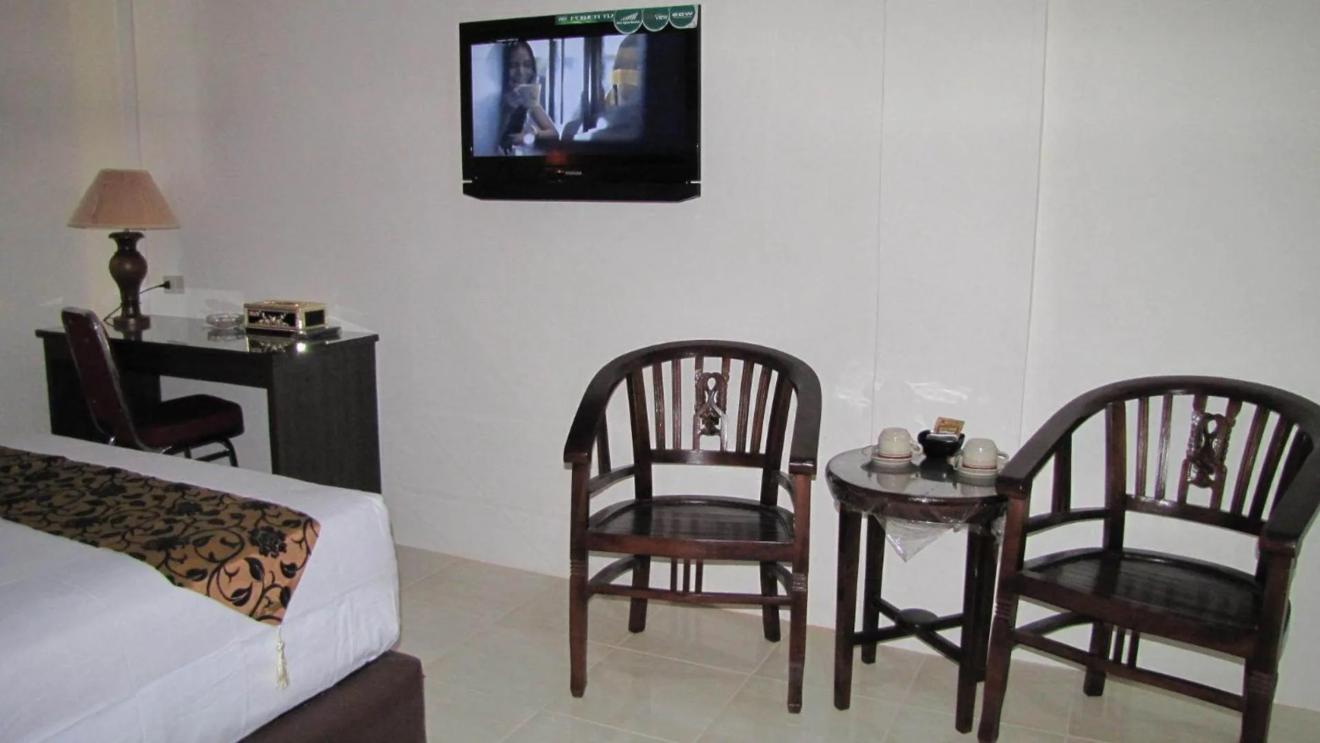 Bed in Hotel Mitra Garden