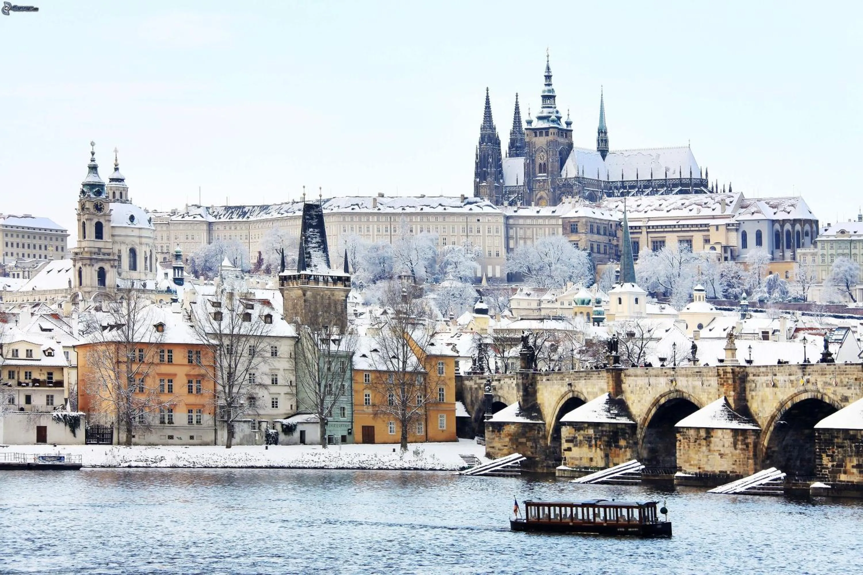 City view in APT in Prague Charles Bridge 1km by Michal&Friends