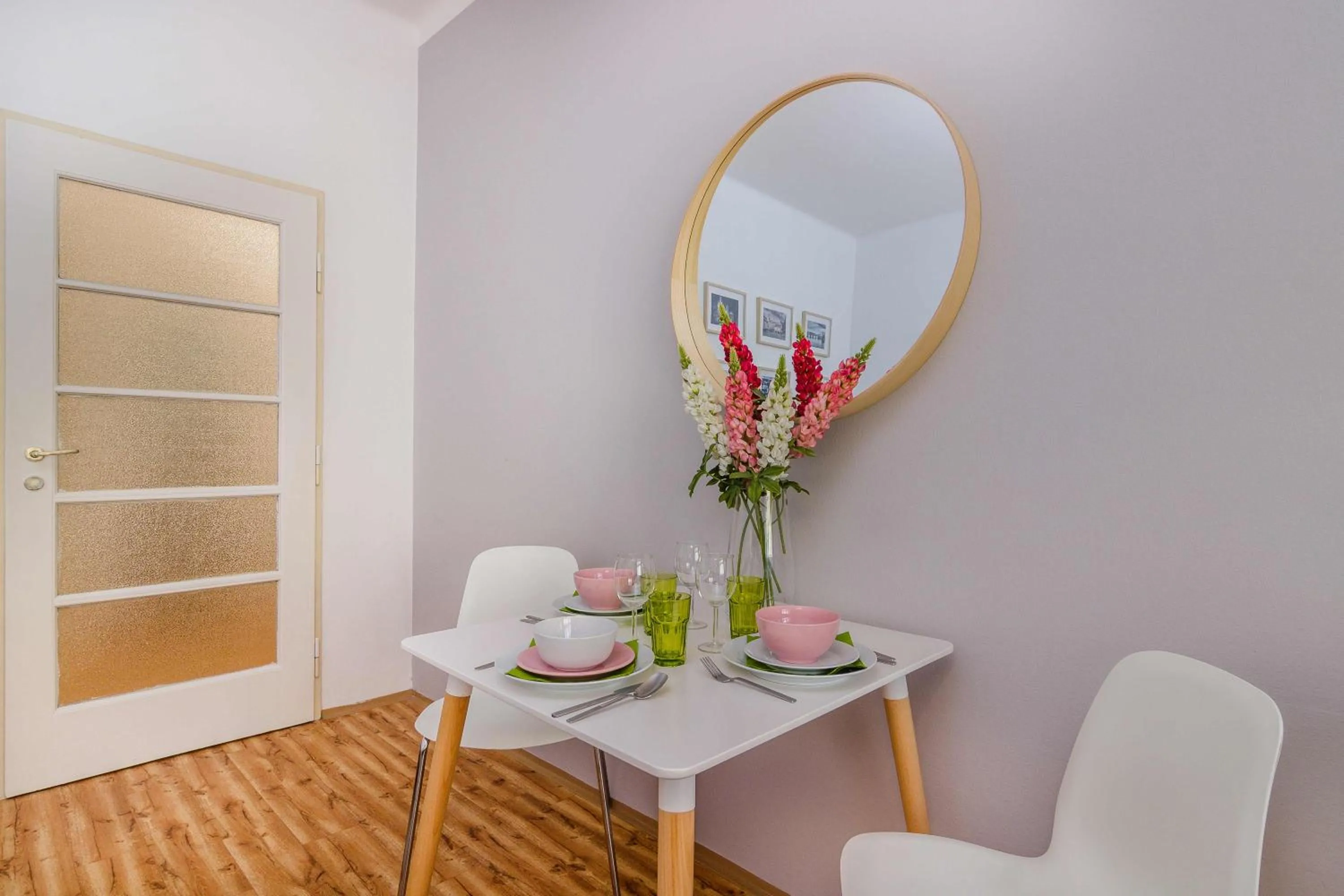 Dining area in APT in Prague Charles Bridge 1km by Michal&Friends