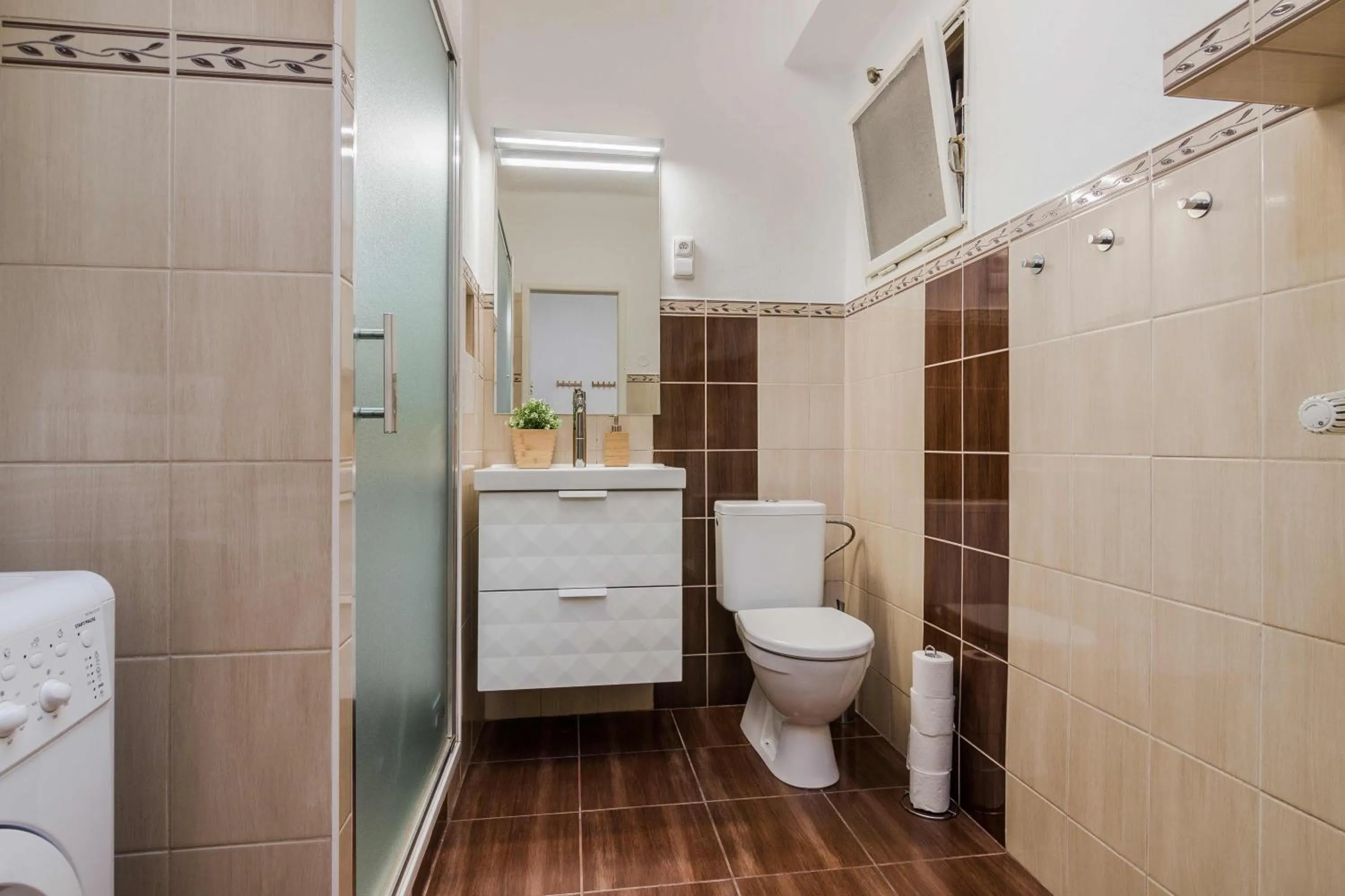 Bathroom in APT in Prague Charles Bridge 1km by Michal&Friends