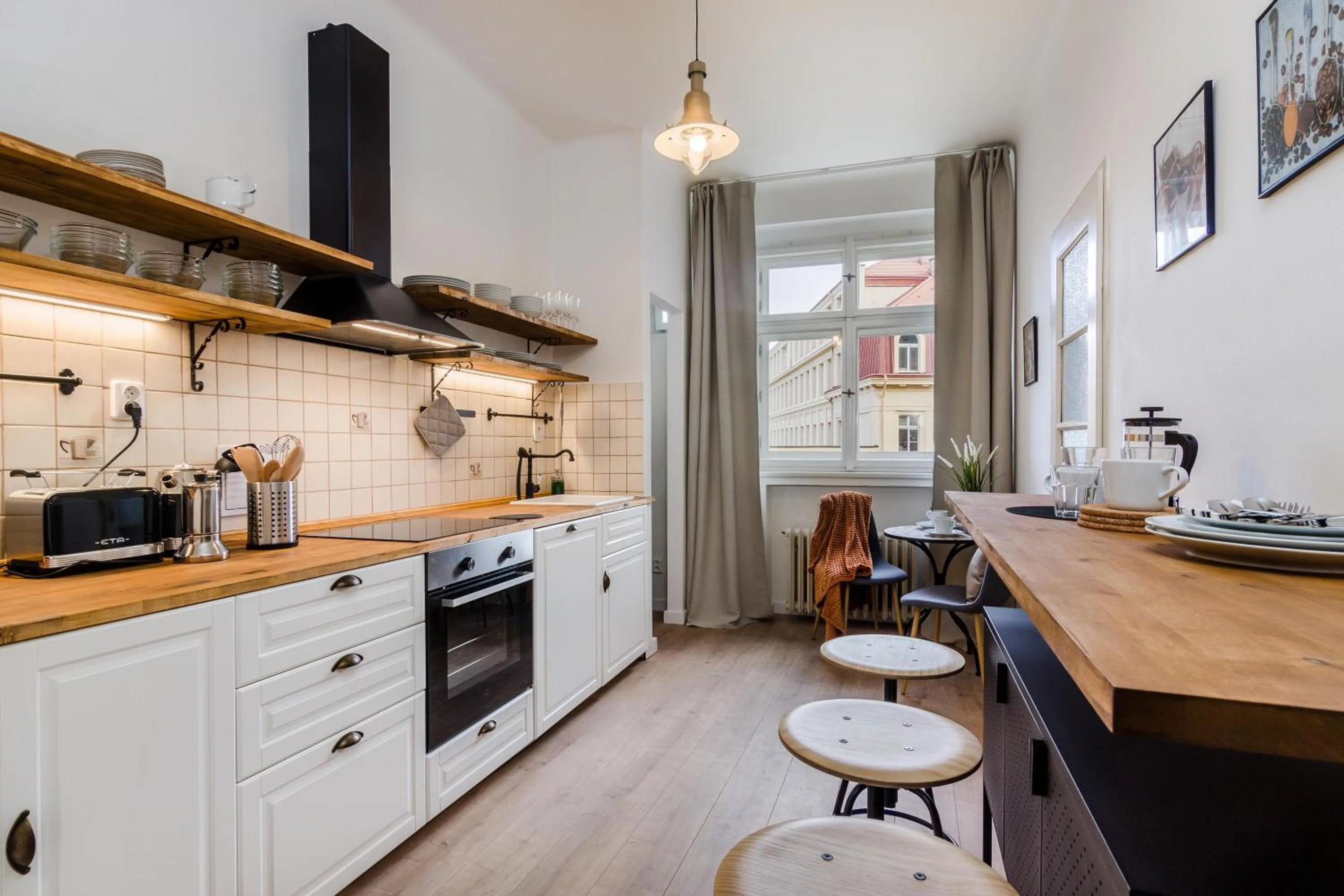 Kitchen or kitchenette in APT in Prague Charles Bridge 1km by Michal&Friends