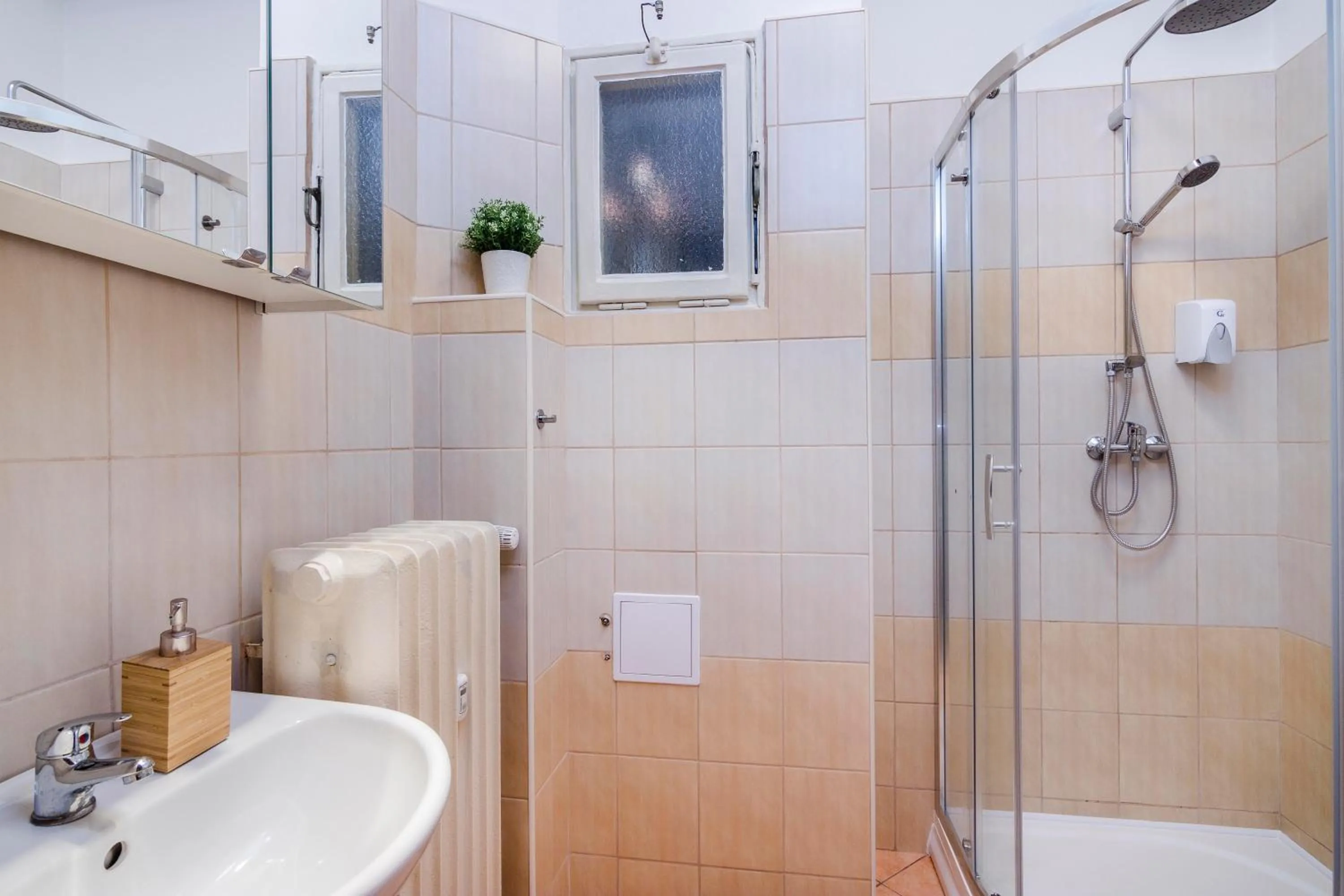 Bathroom in APT in Prague Charles Bridge 1km by Michal&Friends