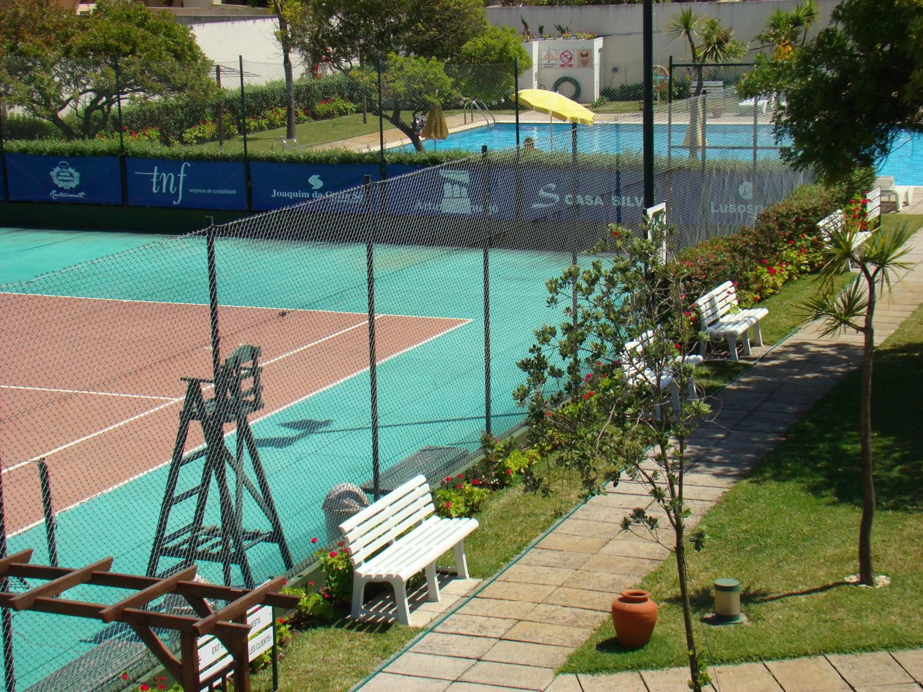 Tennis court in Clube Pinhal da Foz