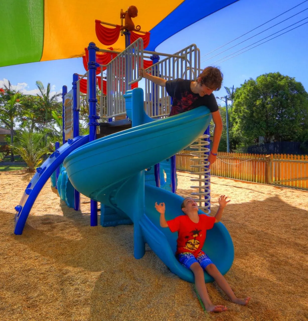 Children play ground in Ingenia Holidays Hervey Bay