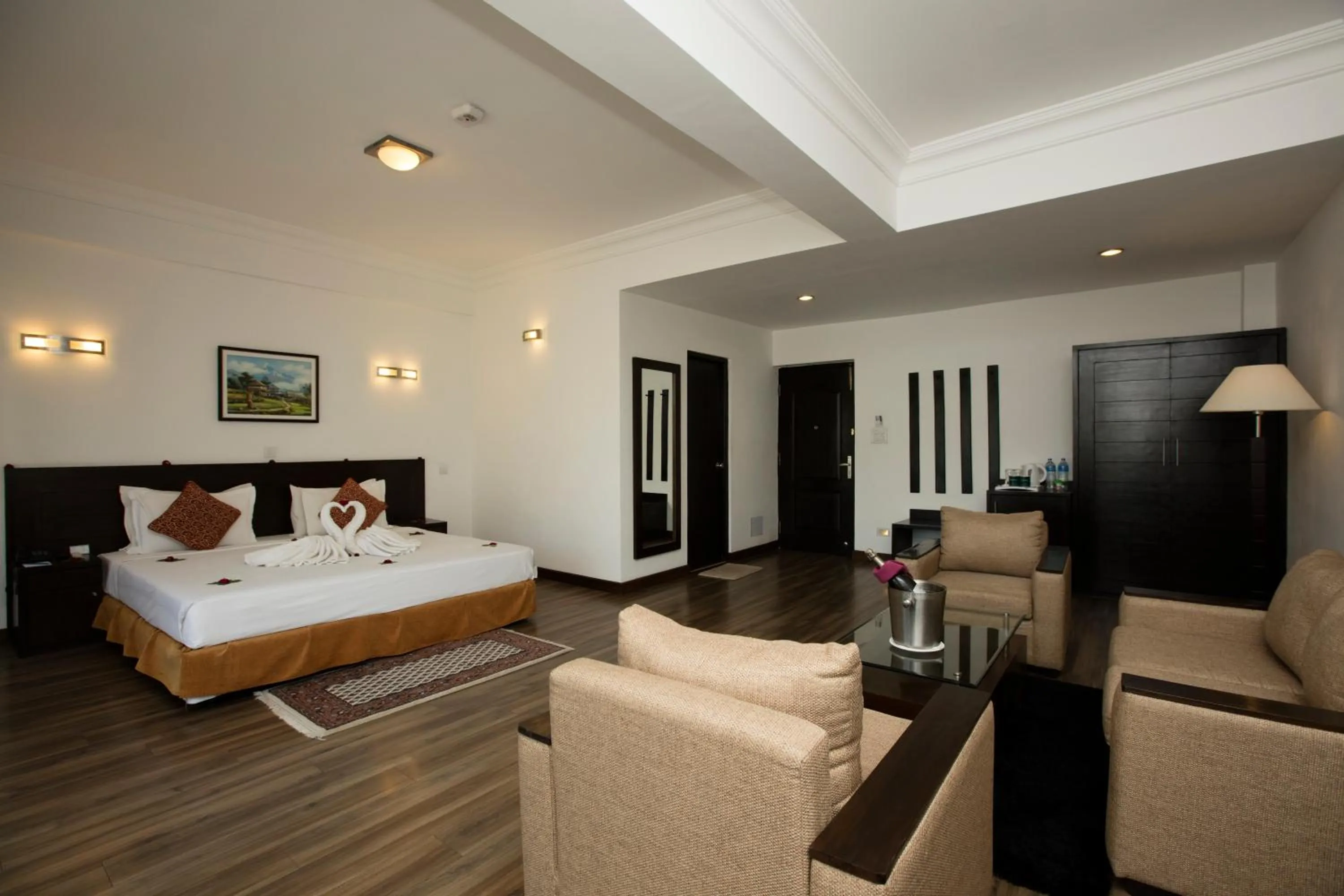 Bedroom, Bed in Waterfront Resort by KGH Group