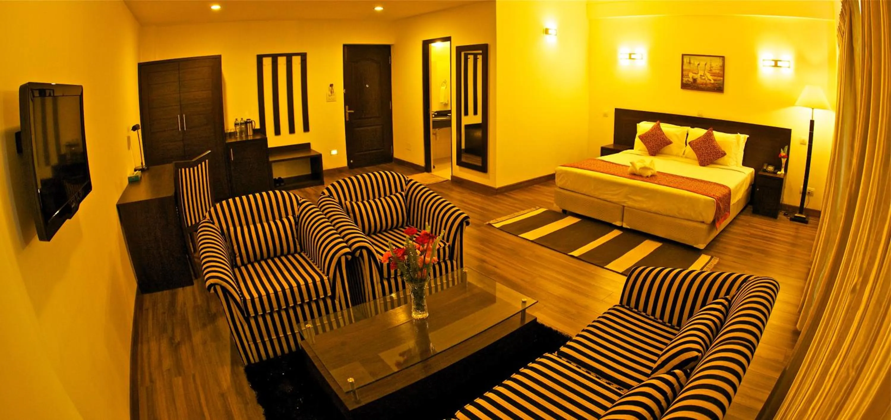 Bedroom, Bed in Waterfront Resort by KGH Group