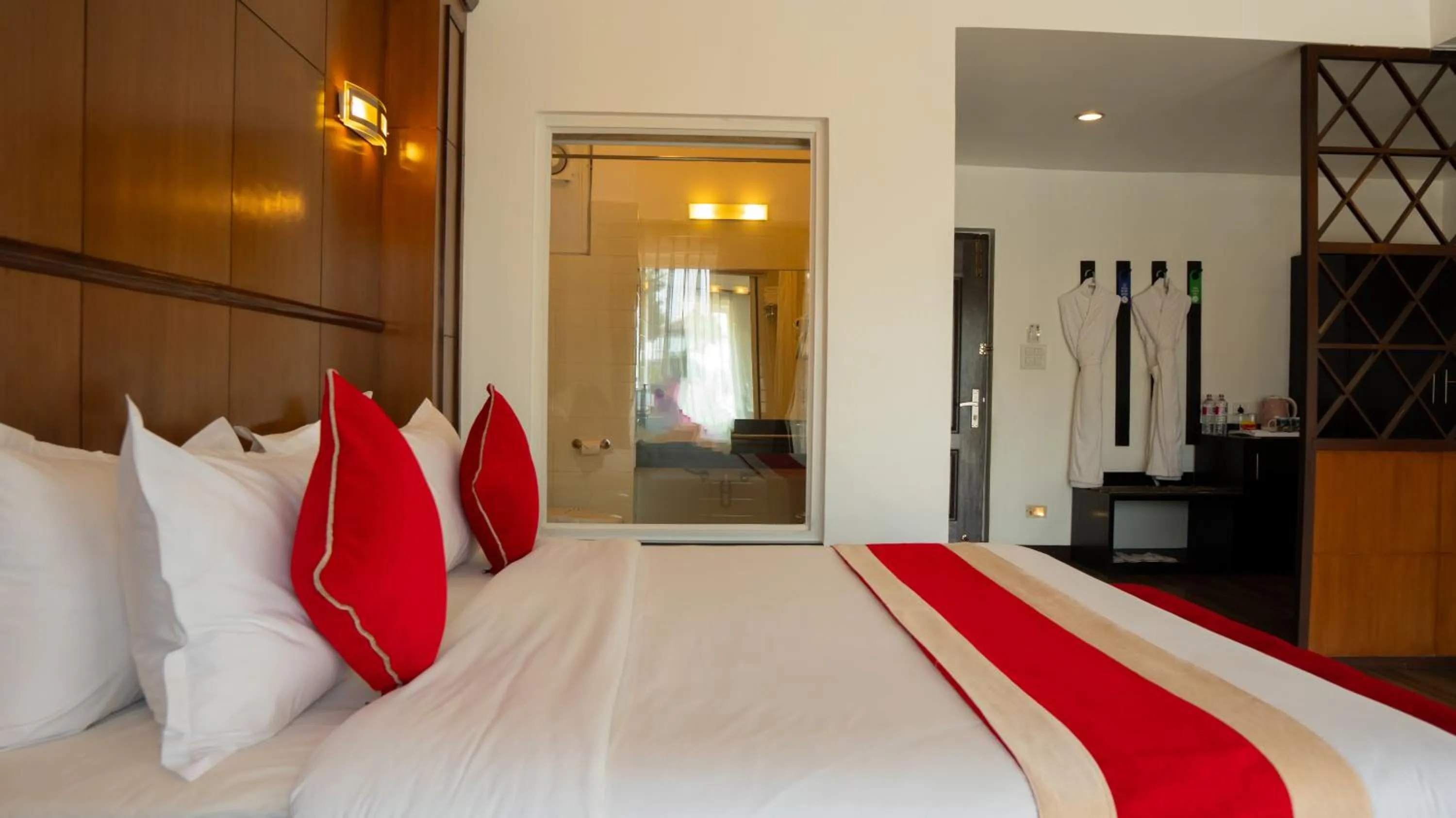 Bedroom, Bed in Waterfront Resort by KGH Group