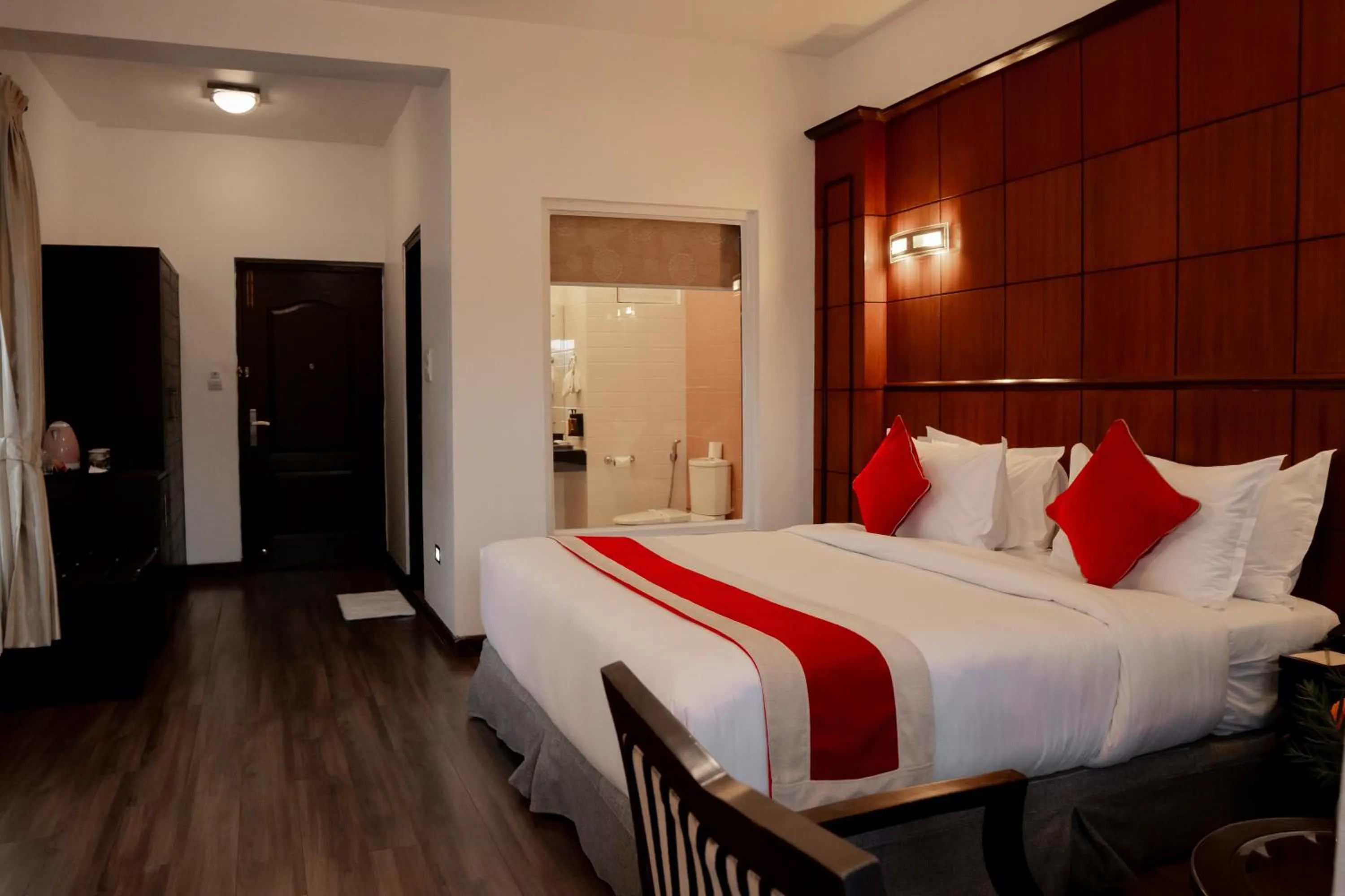 Bedroom, Bed in Waterfront Resort by KGH Group