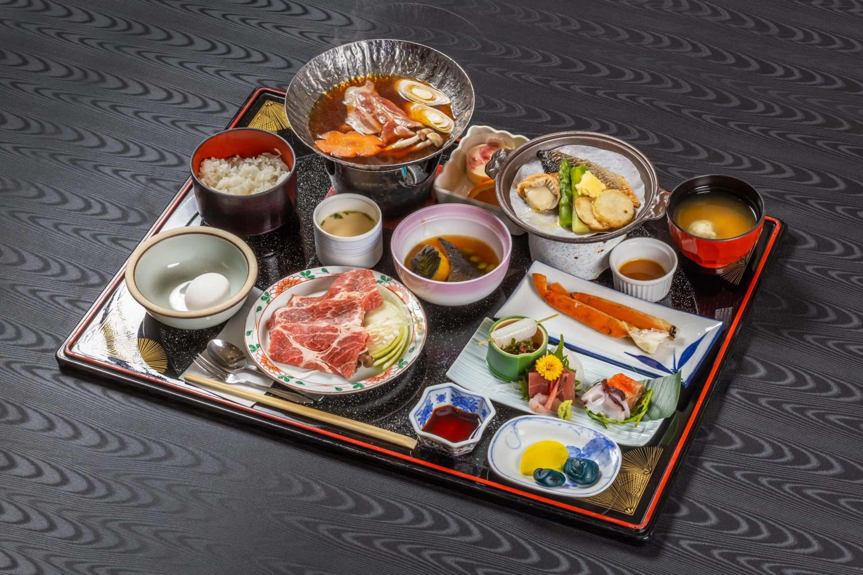 Food in LiVEMAX RESORT Hakodate Greenpia Onuma