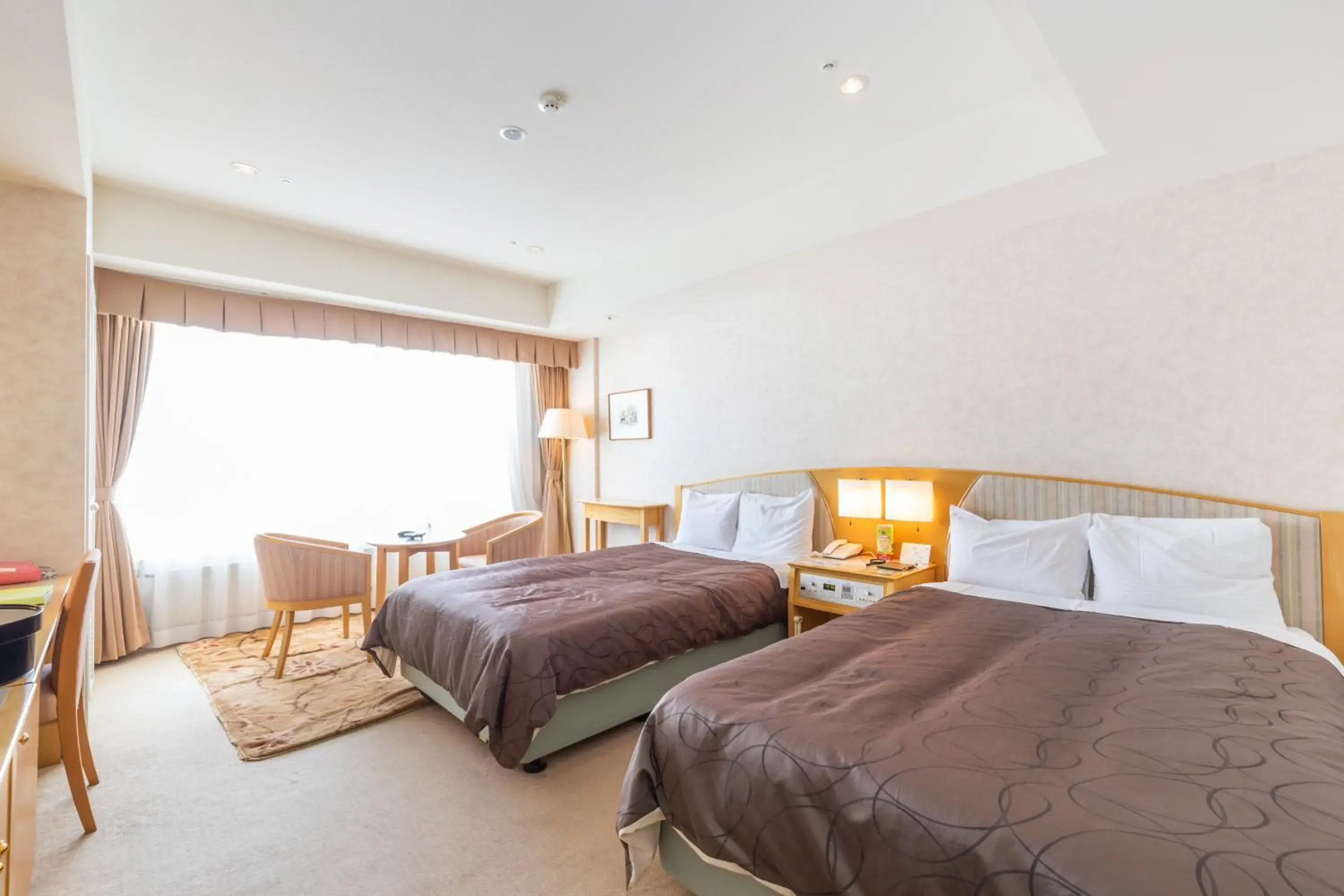 Bed in LiVEMAX RESORT Hakodate Greenpia Onuma Bed in LiVEMAX RESORT Hakodate Greenpia Onuma