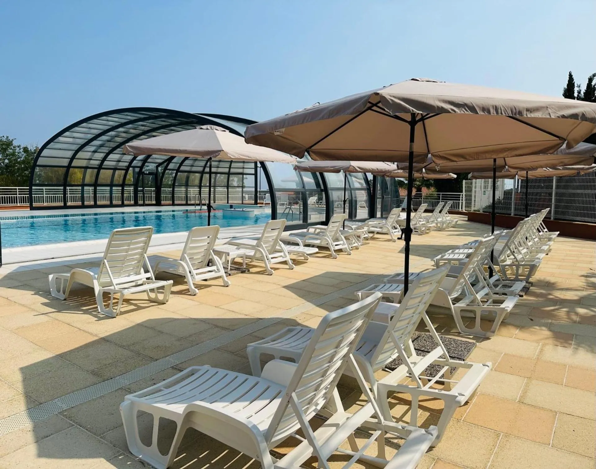 Swimming Pool in Residence Azureva Roquebrune Cap Martin