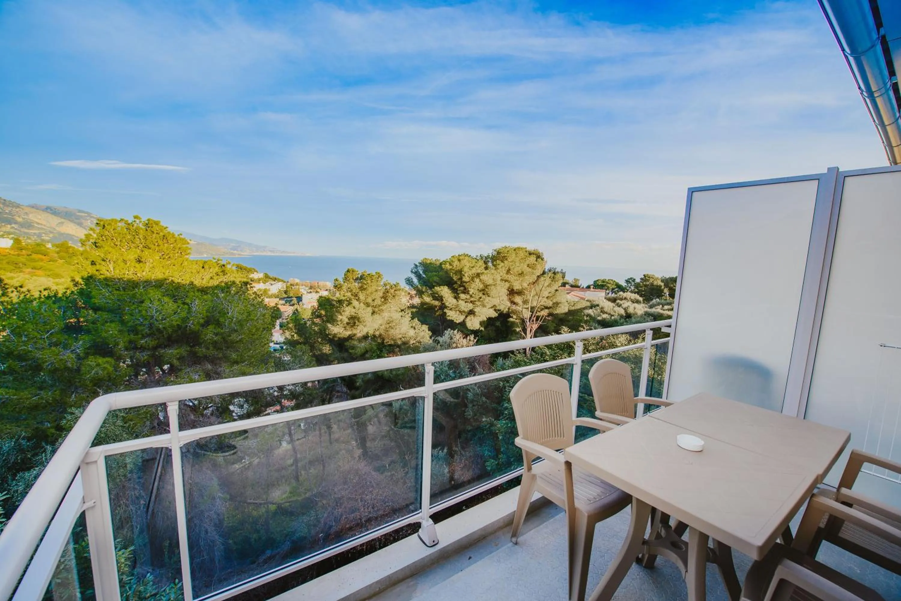 Balcony/Terrace in Residence Azureva Roquebrune Cap Martin