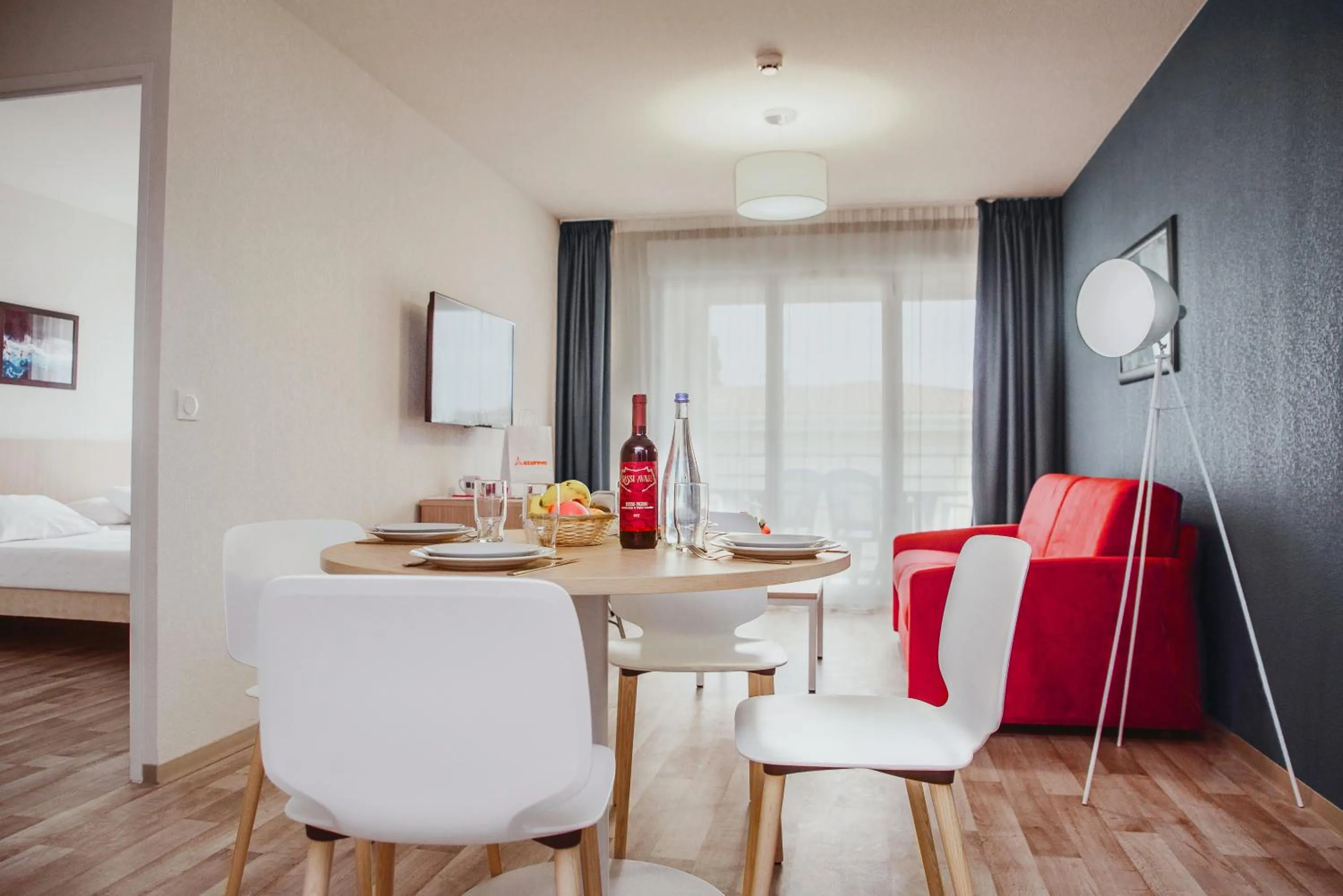 TV and multimedia, Bed in Residence Azureva Roquebrune Cap Martin