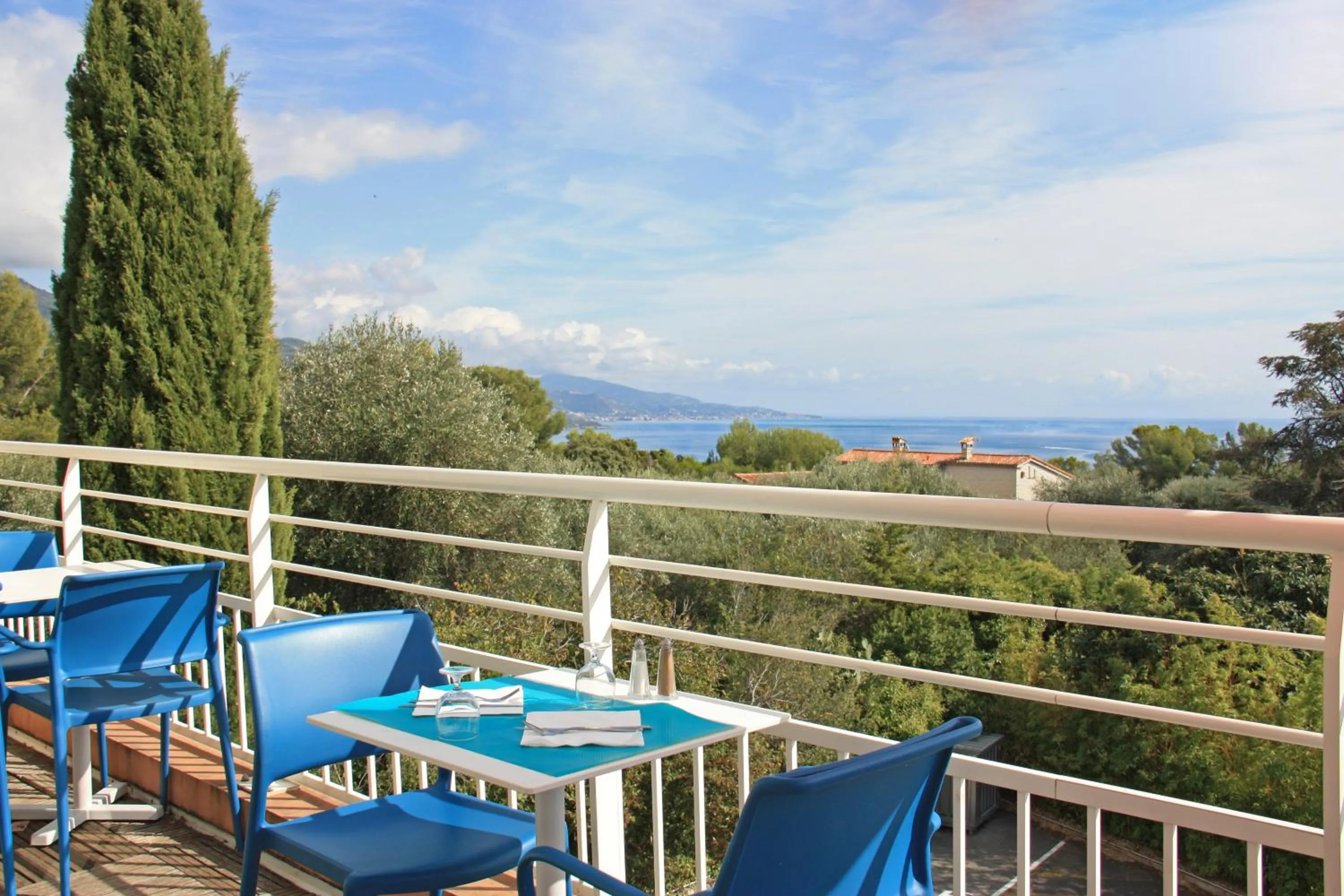 Balcony/Terrace in Residence Azureva Roquebrune Cap Martin