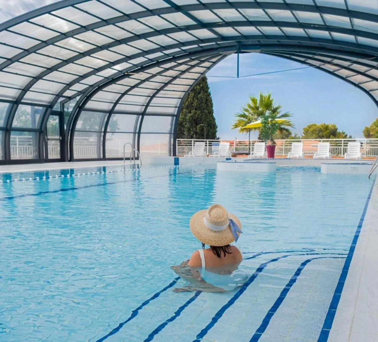 Swimming Pool in Residence Azureva Roquebrune Cap Martin