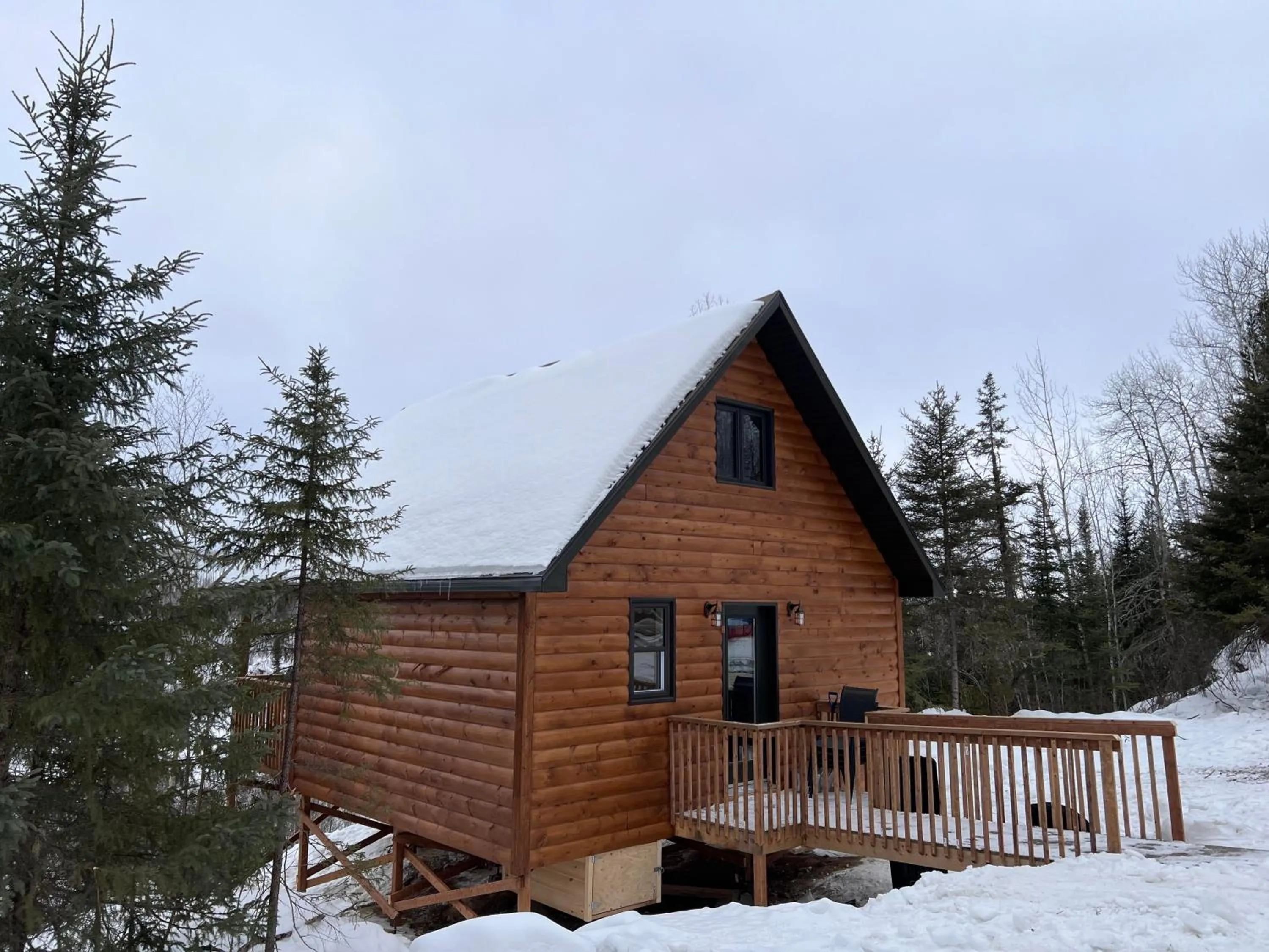 Winter in Les Racines du p'tit Isidore