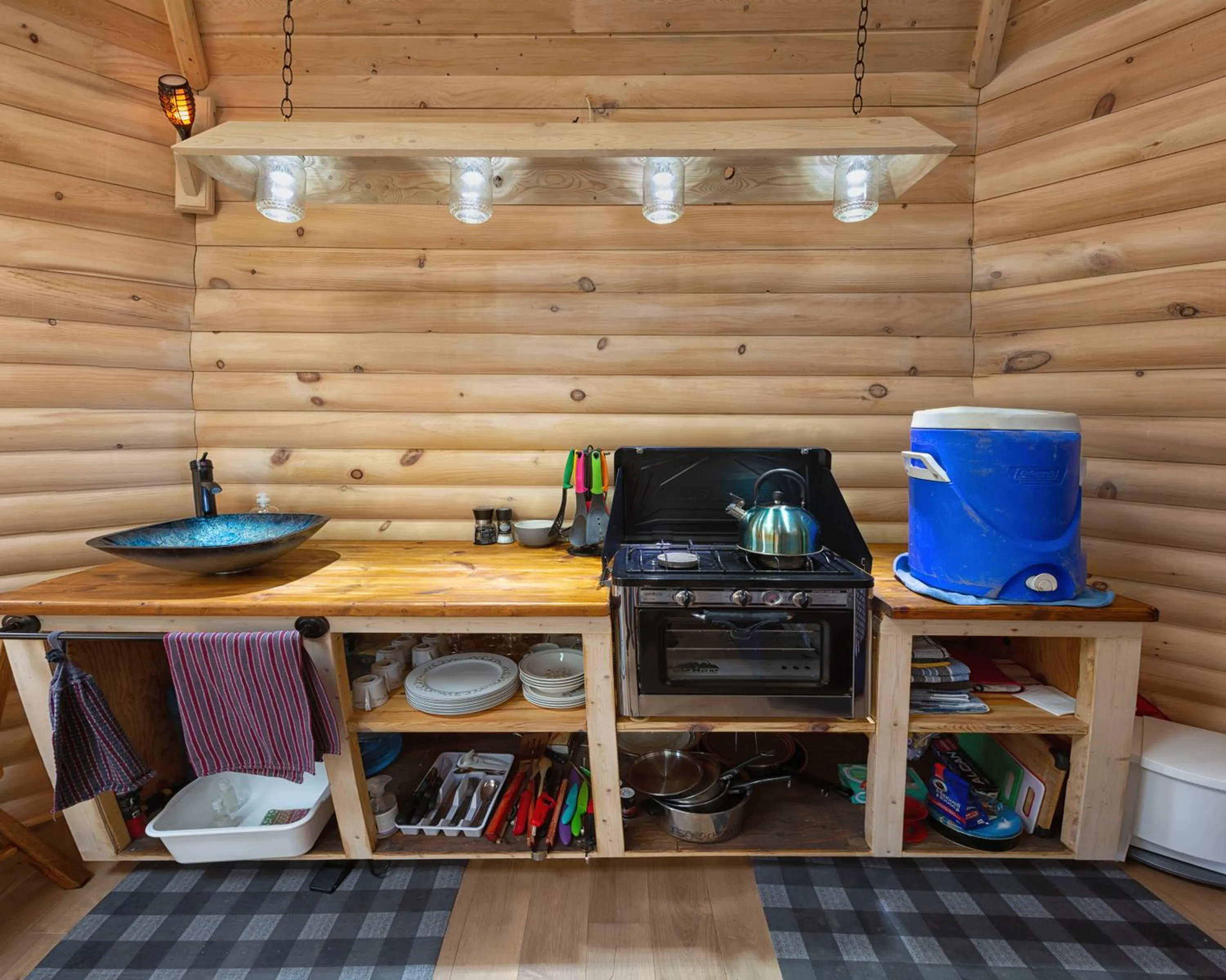 Kitchen or kitchenette in Les Racines du p'tit Isidore