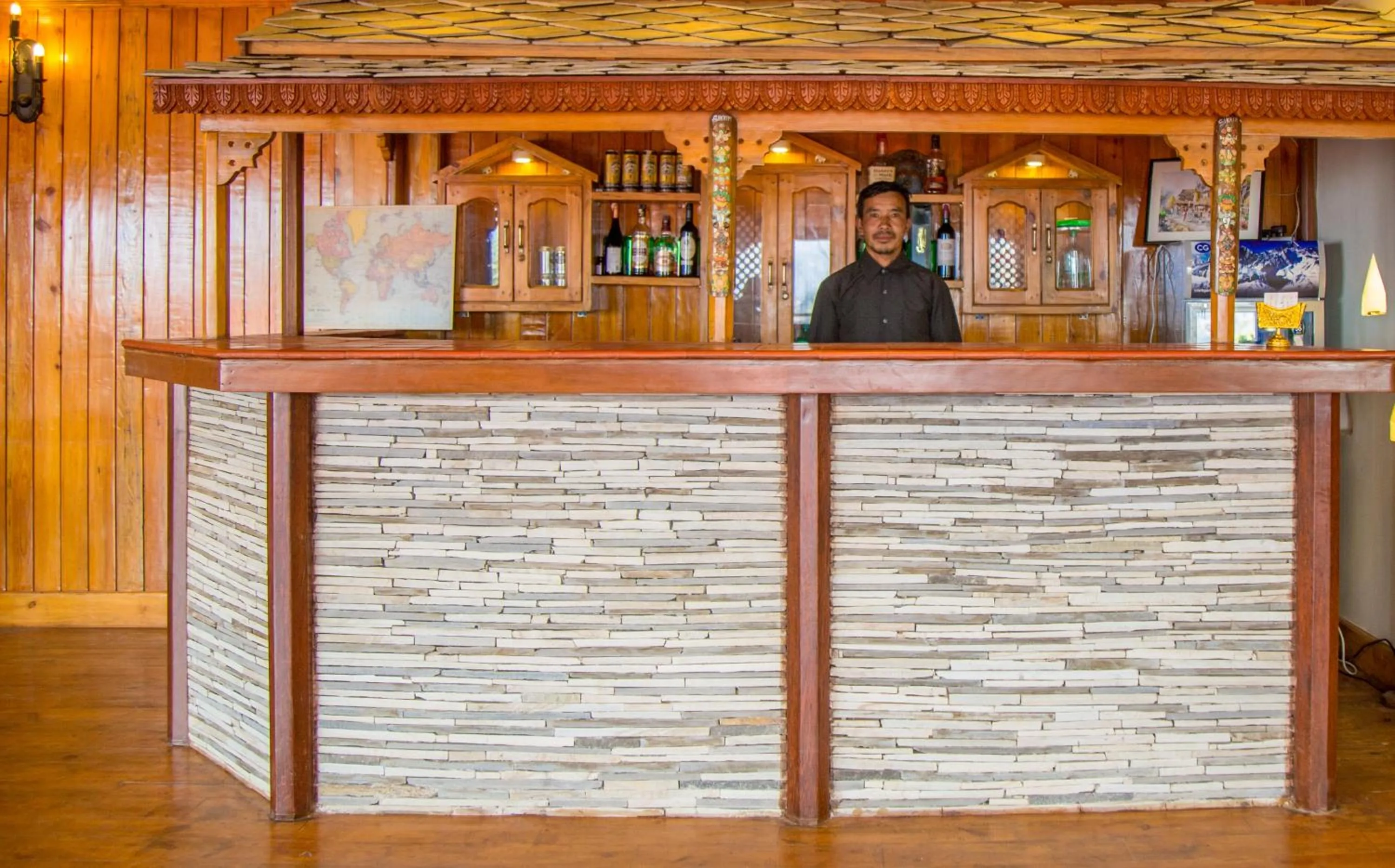 Lounge or bar in The Lapsi Tree