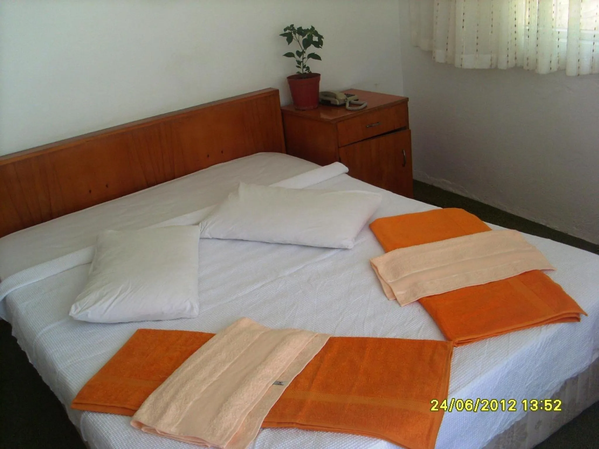 Bed in Kiyak Hotel