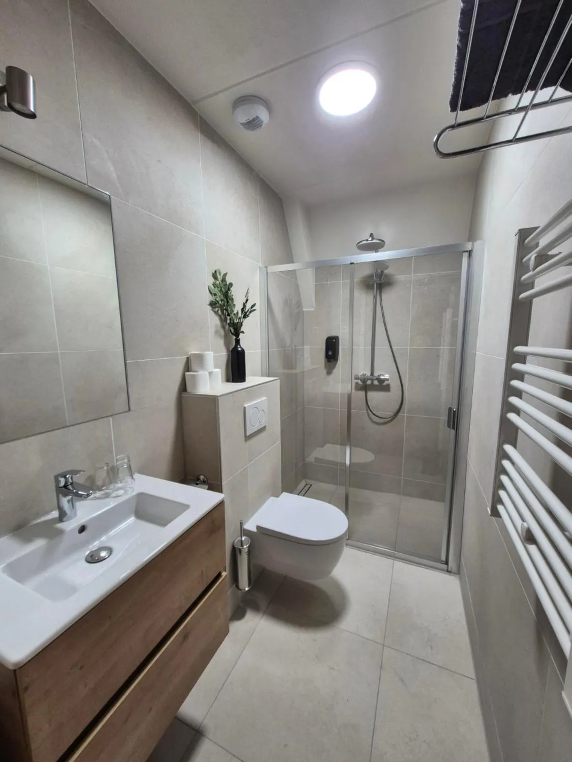 Shower in Hotel Restaurant 't Trefpunt