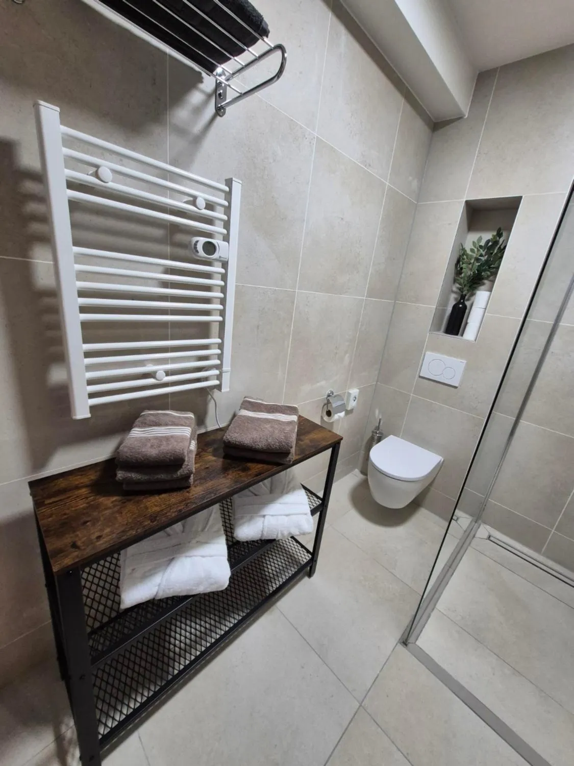 Shower in Hotel Restaurant 't Trefpunt