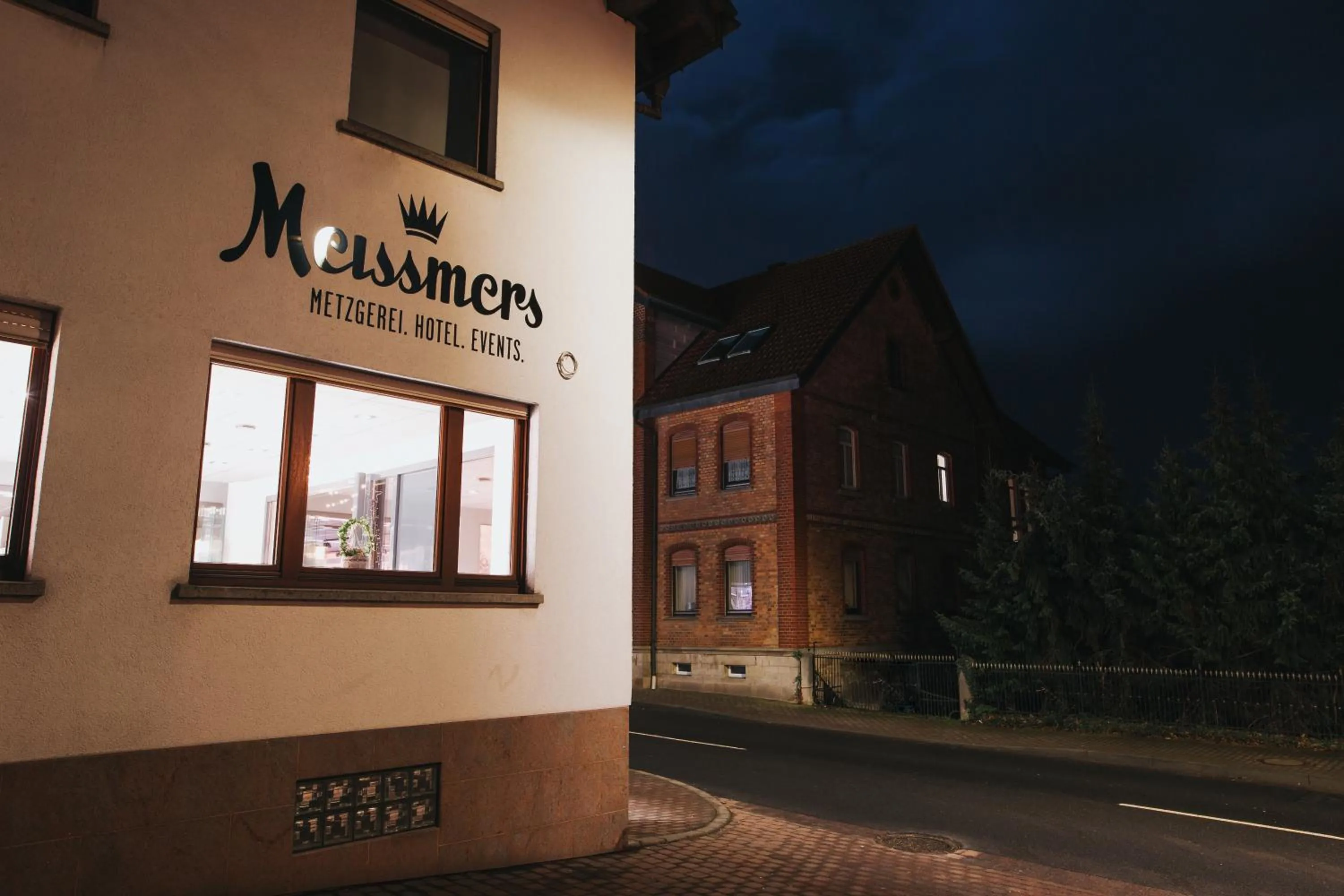 Facade/entrance in Meissmers Hotel