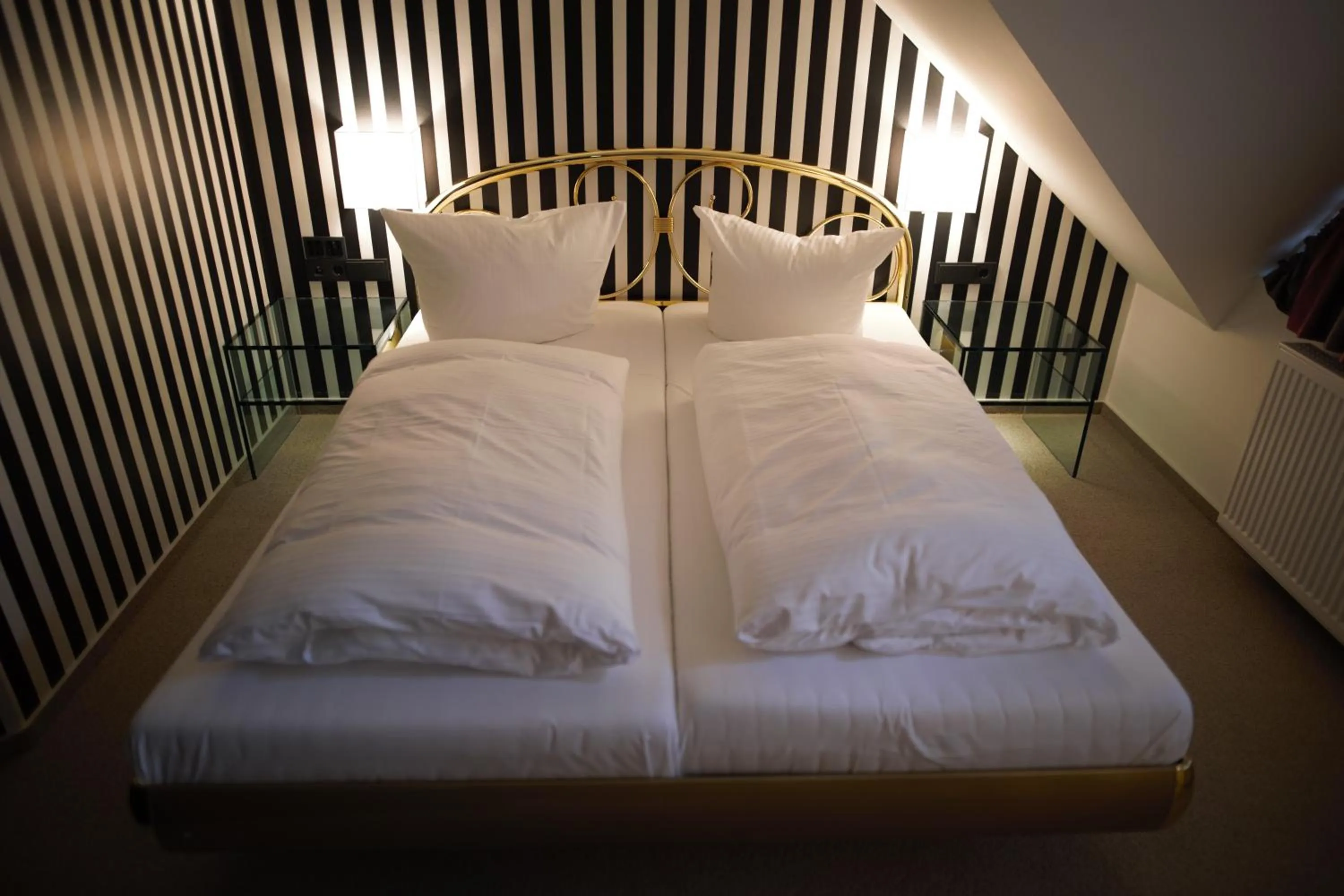 Photo of the whole room, Bed in Meissmers Hotel