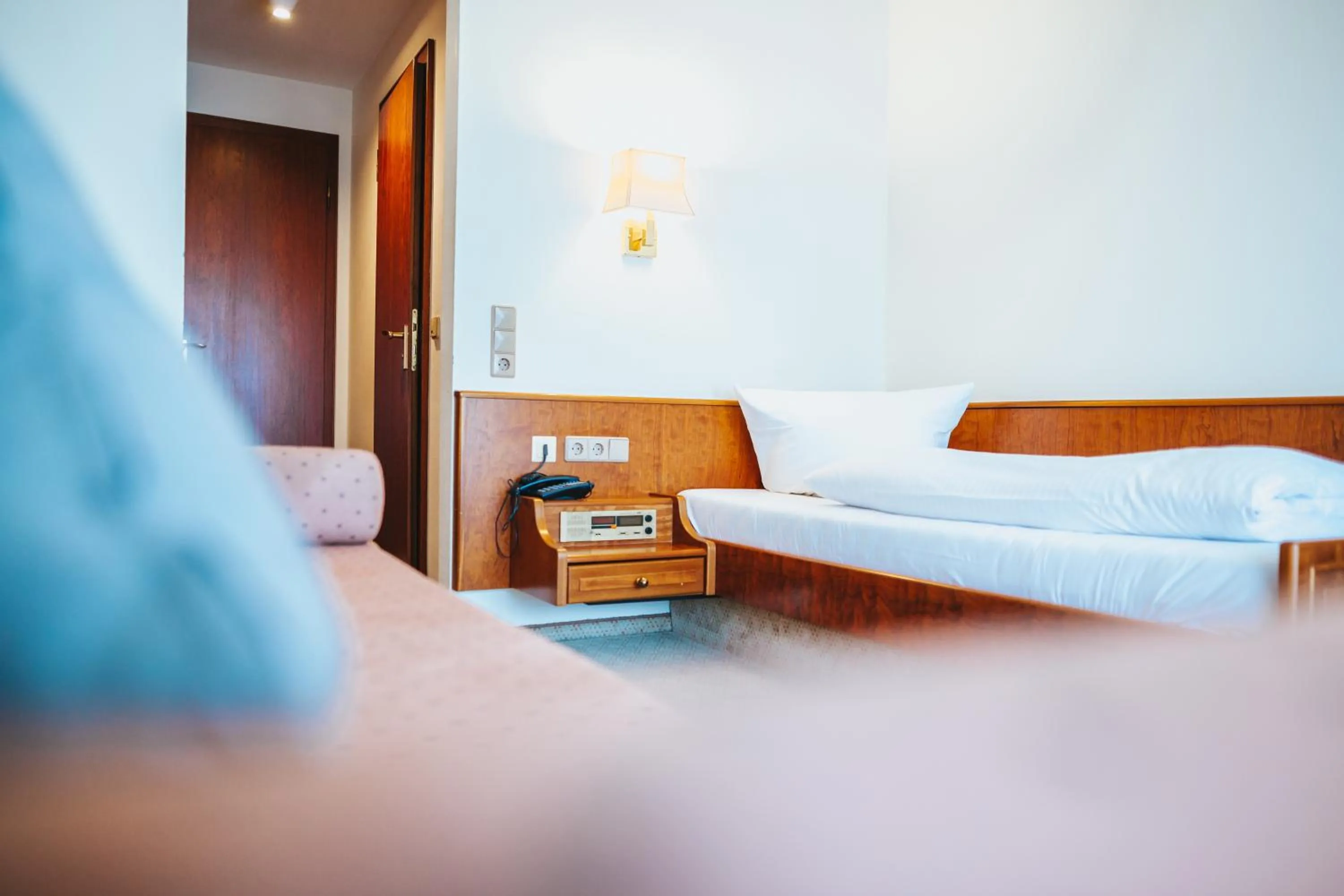 Photo of the whole room, Bed in Meissmers Hotel