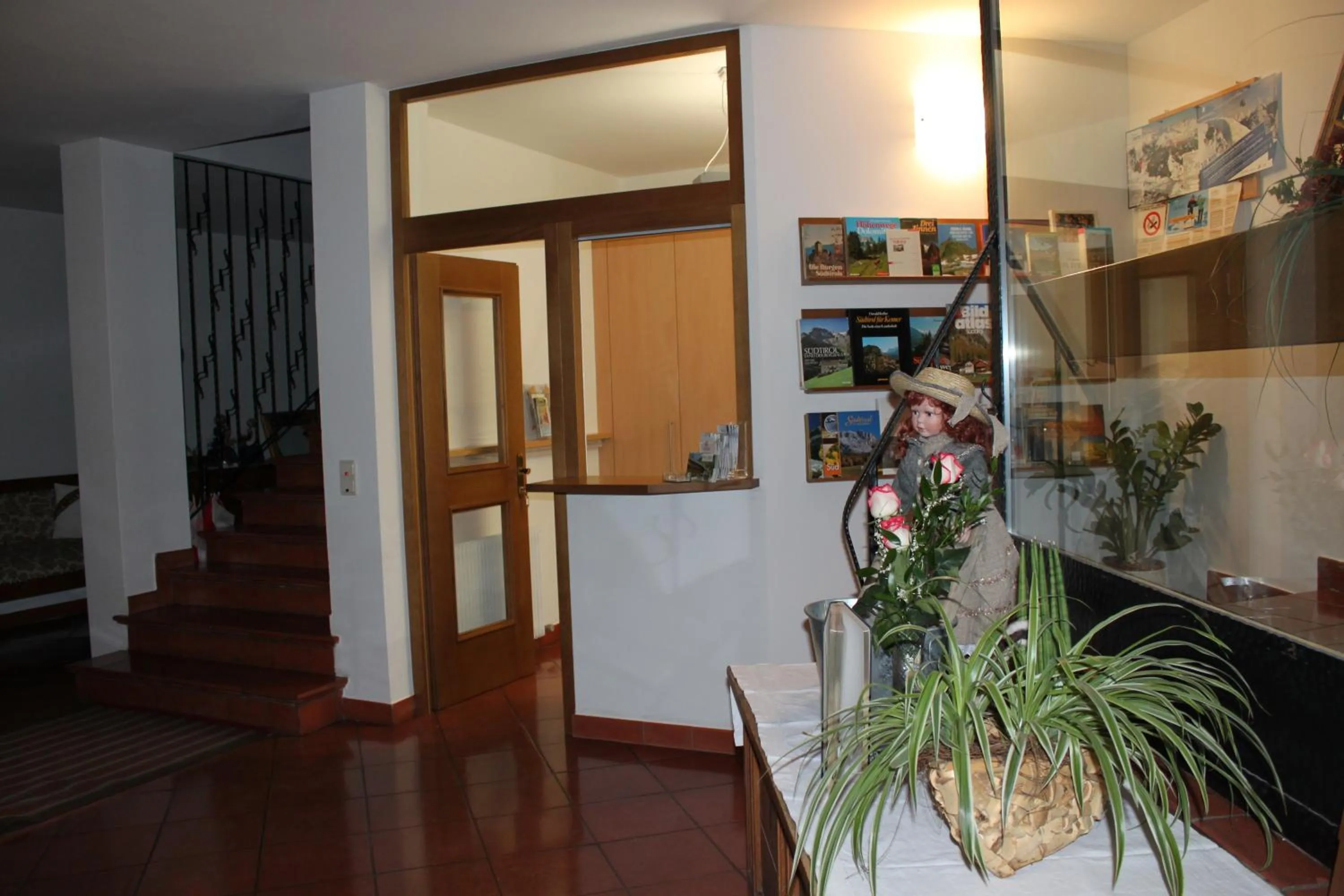 Lobby or reception in Residence die Färbe