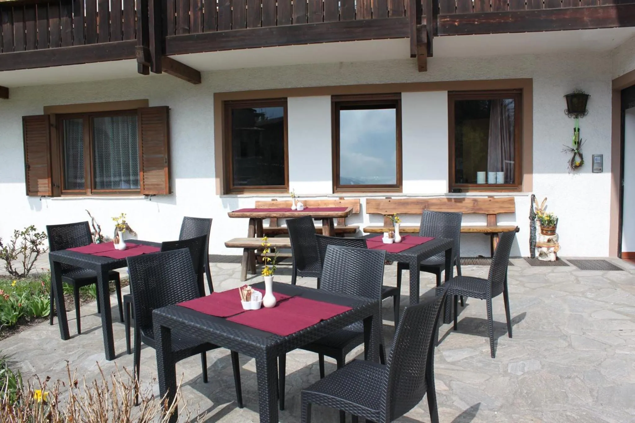 Patio in Residence die Färbe