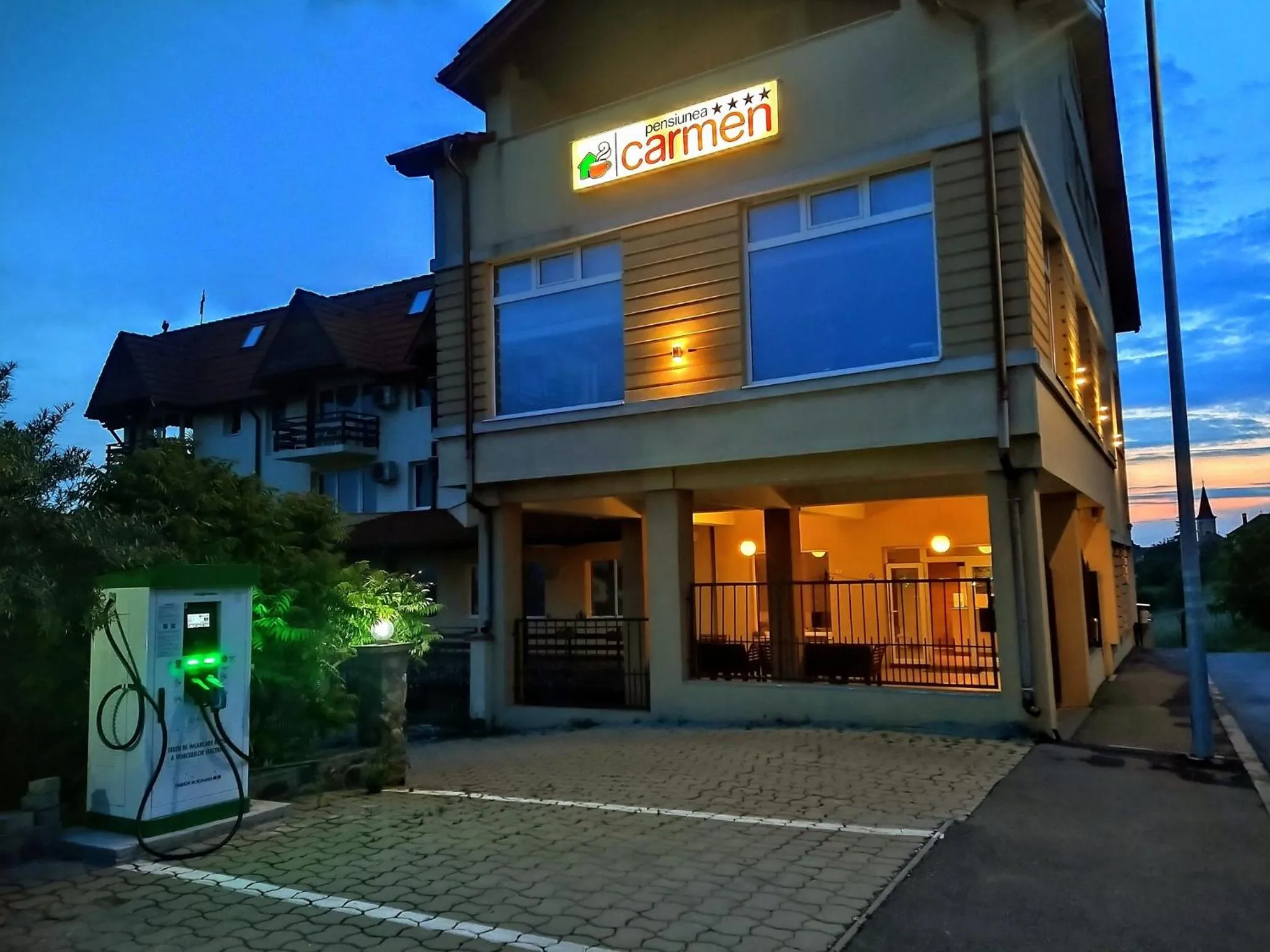 Property building in Pensiunea Carmen - Bikers Friendly Nest