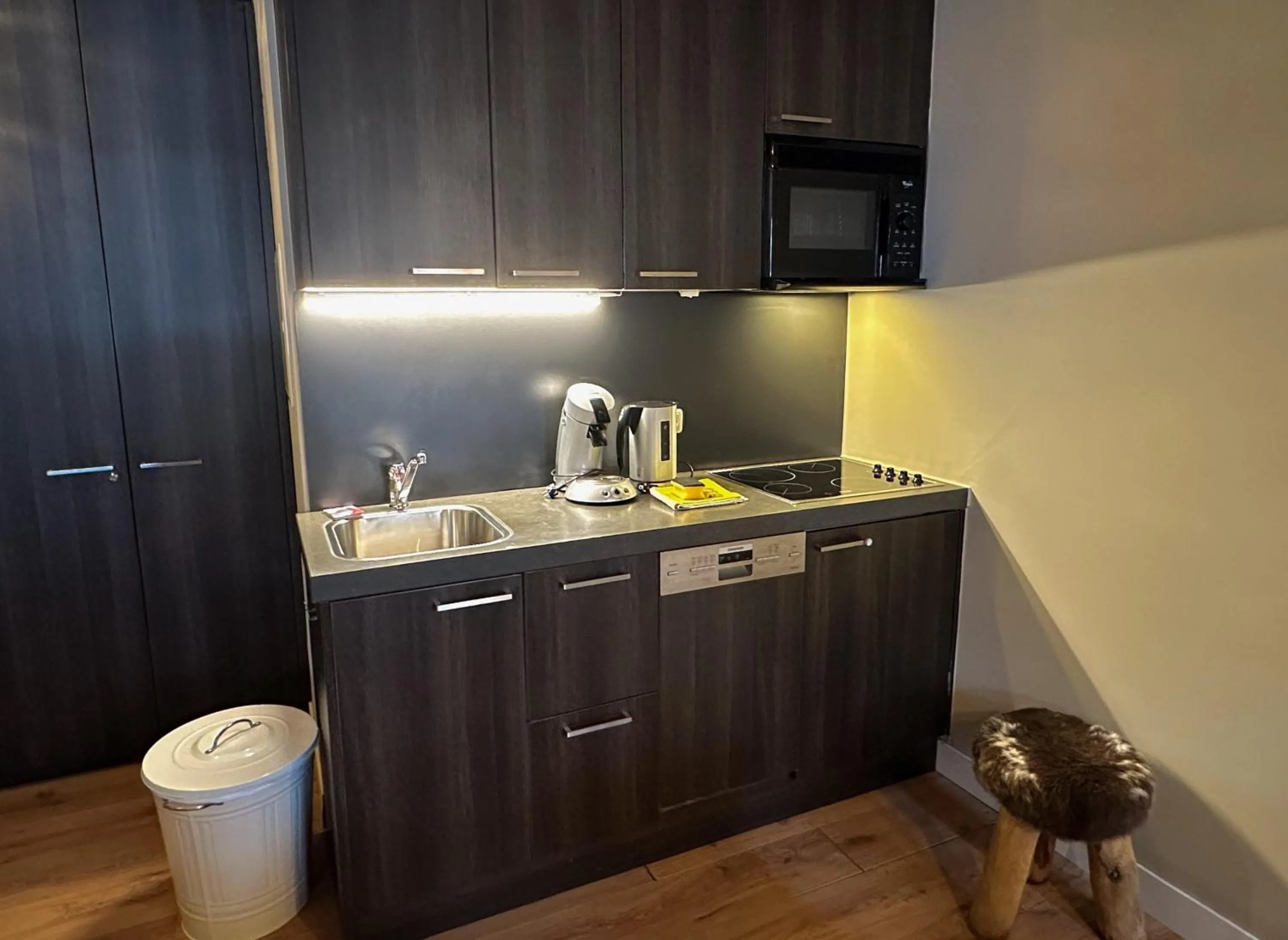 kitchen in Appart Laijola