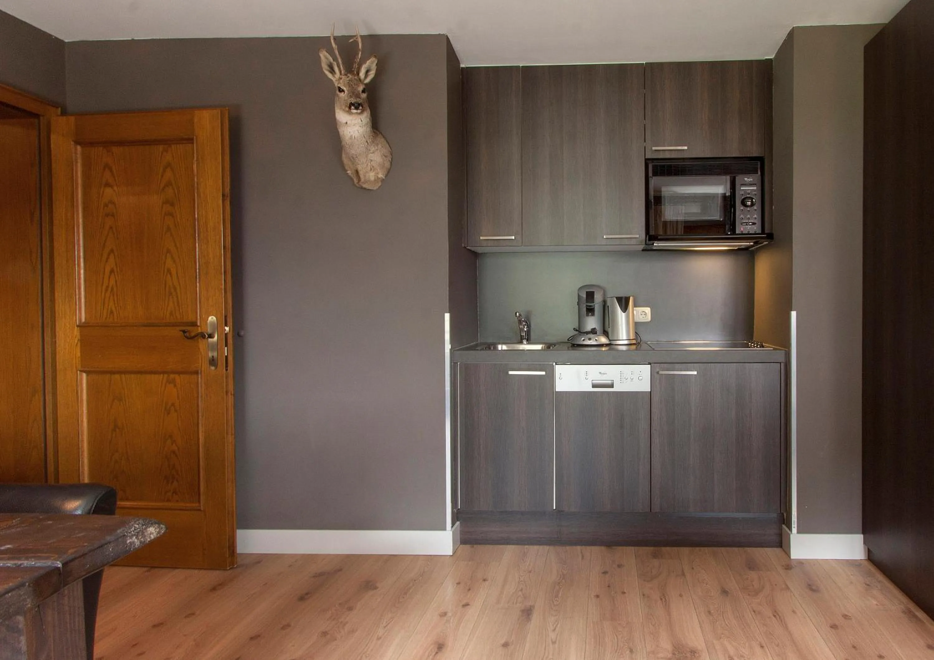 Kitchen or kitchenette in Appart Laijola