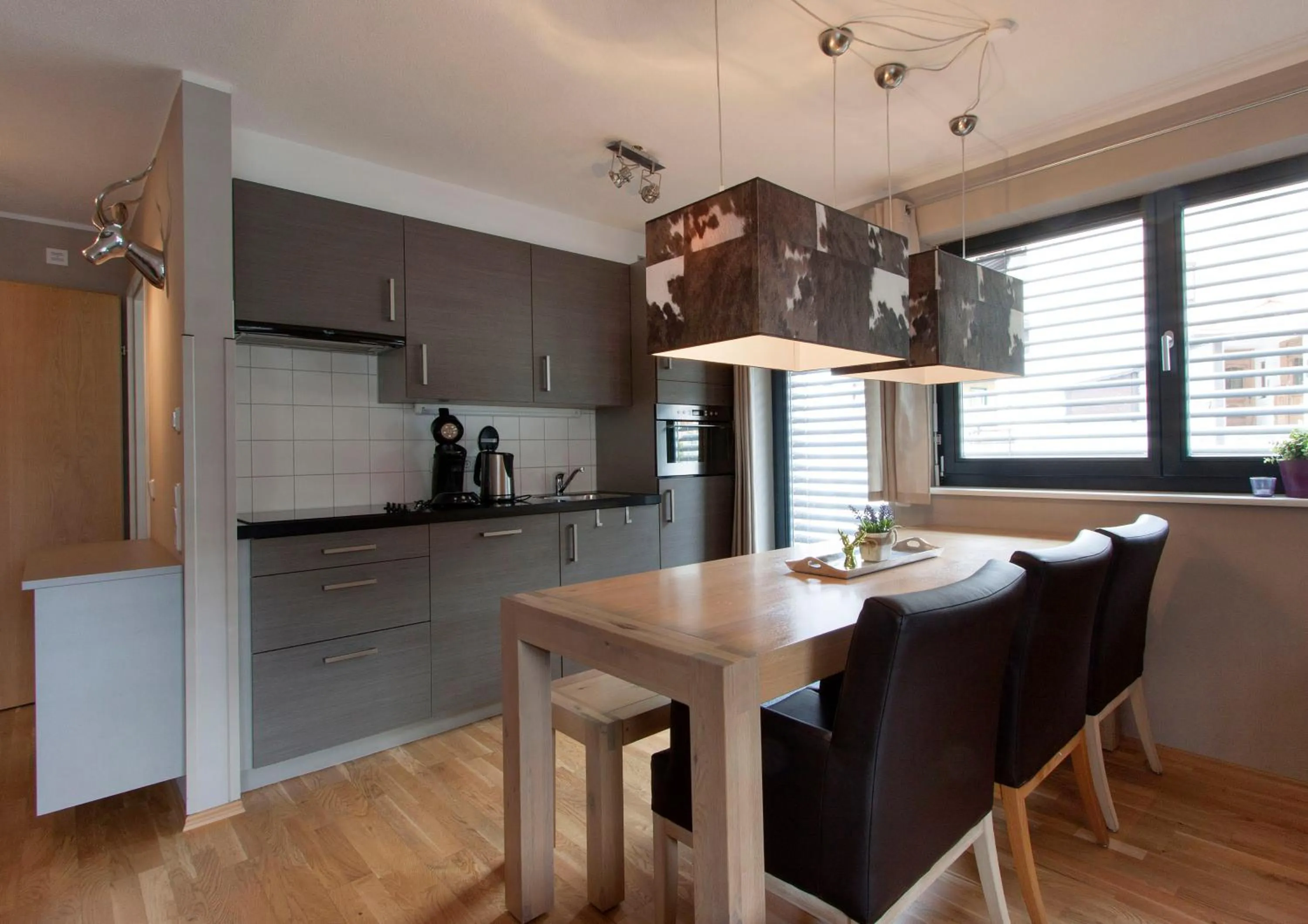 Dining area in Appart Laijola