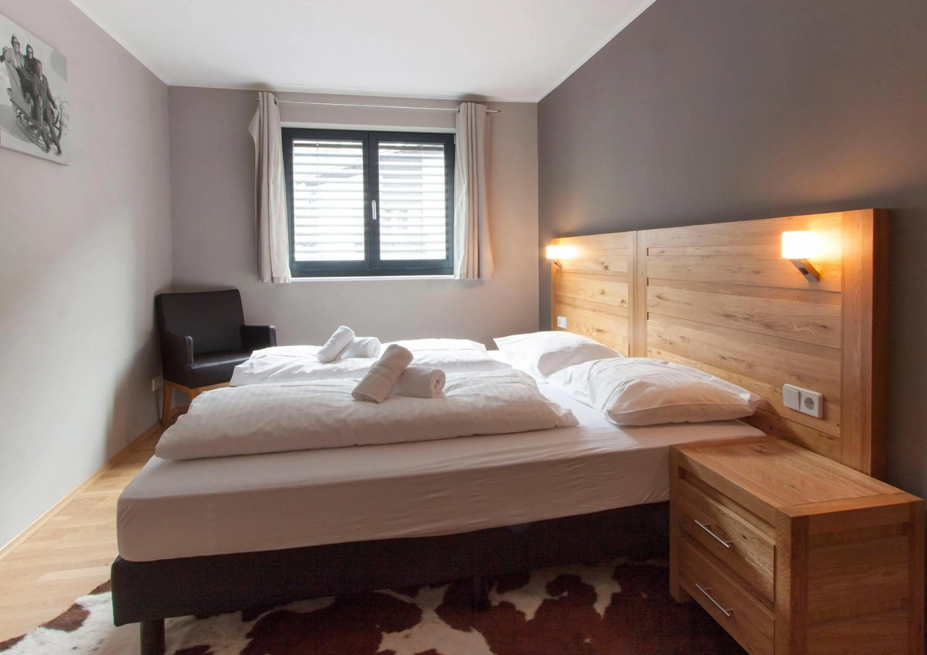 Bedroom, Bed in Appart Laijola