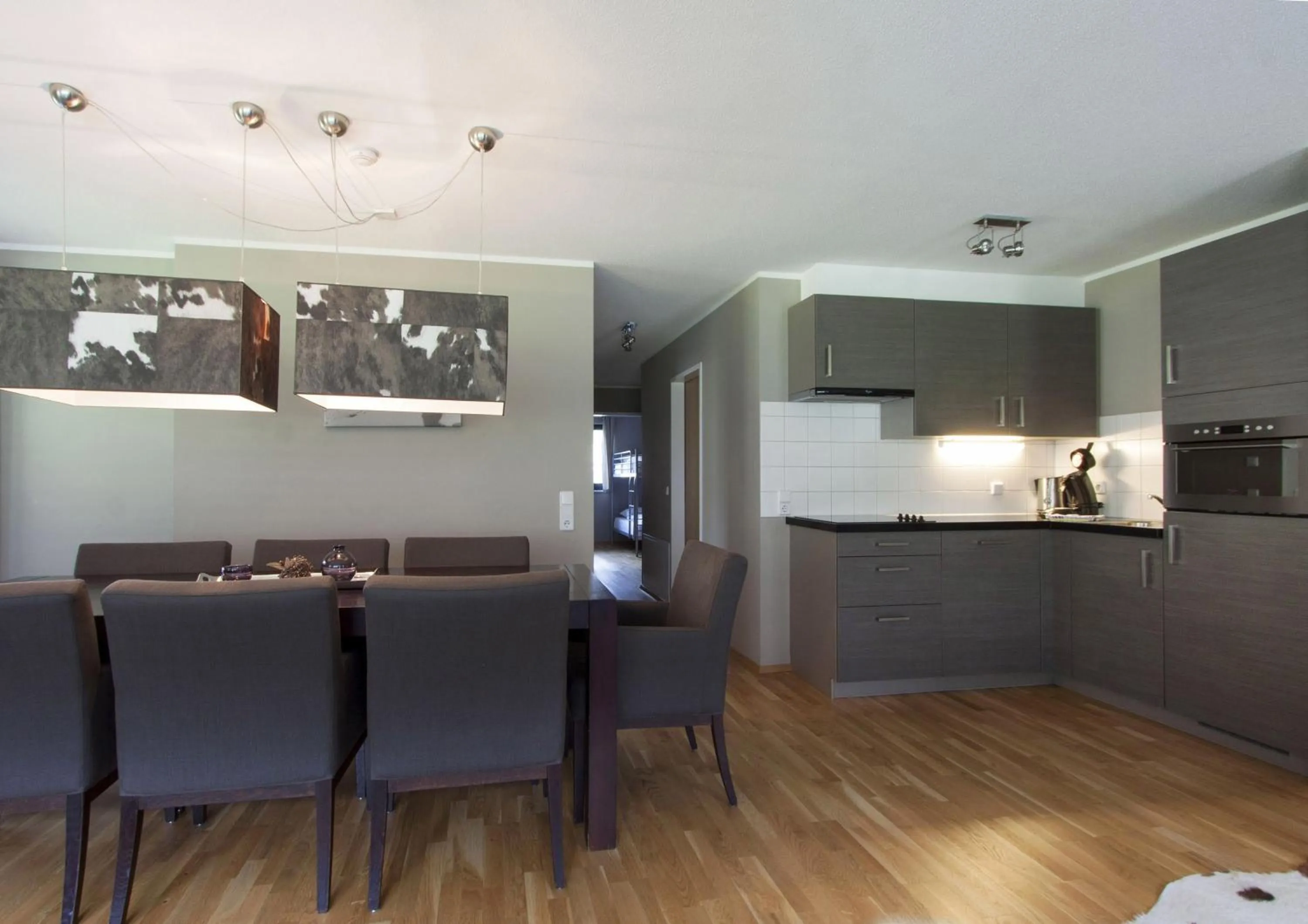 Kitchen or kitchenette in Appart Laijola