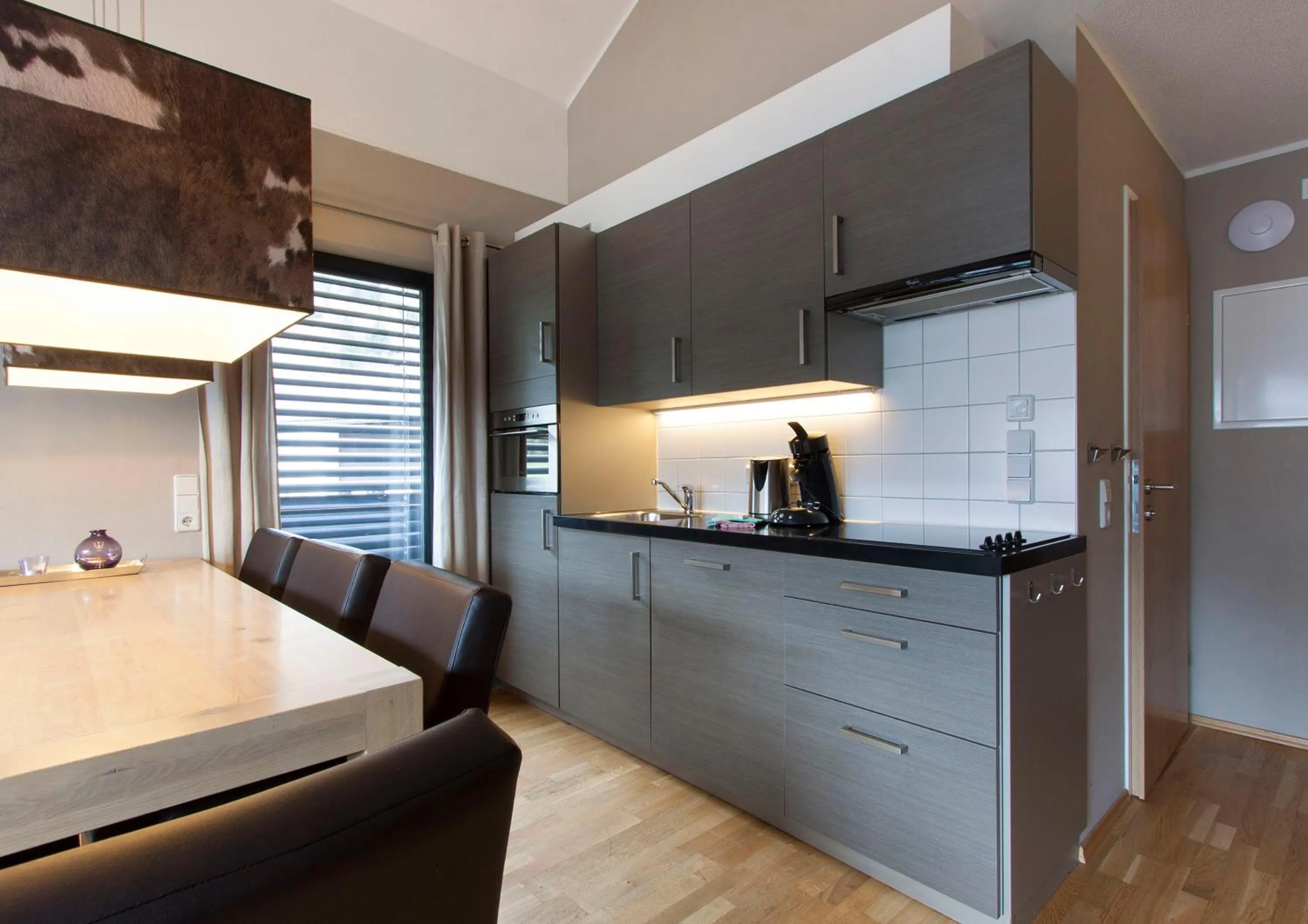 Dining area in Appart Laijola