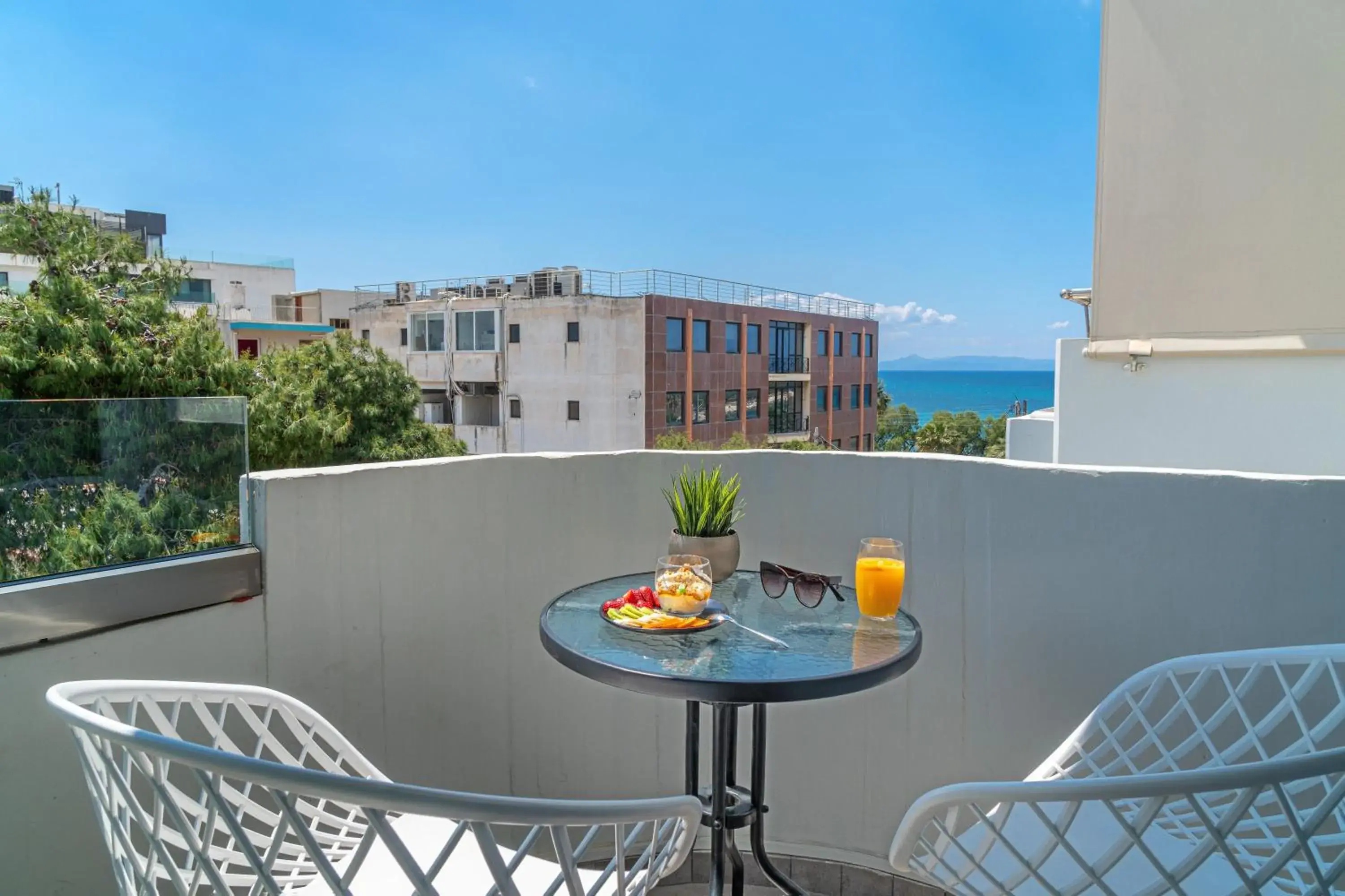 Standard Double Room with Balcony & Side Sea View in Maison 66, Riviera Hotels Standard Double Room with Balcony & Side Sea View in Maison 66, Riviera Hotels