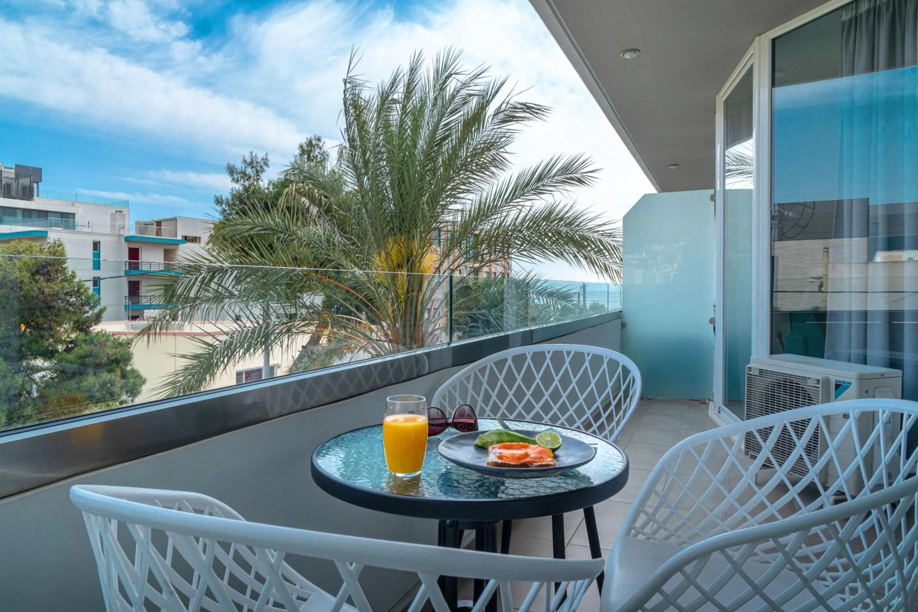 Balcony/Terrace in Maison 66, Riviera Hotels