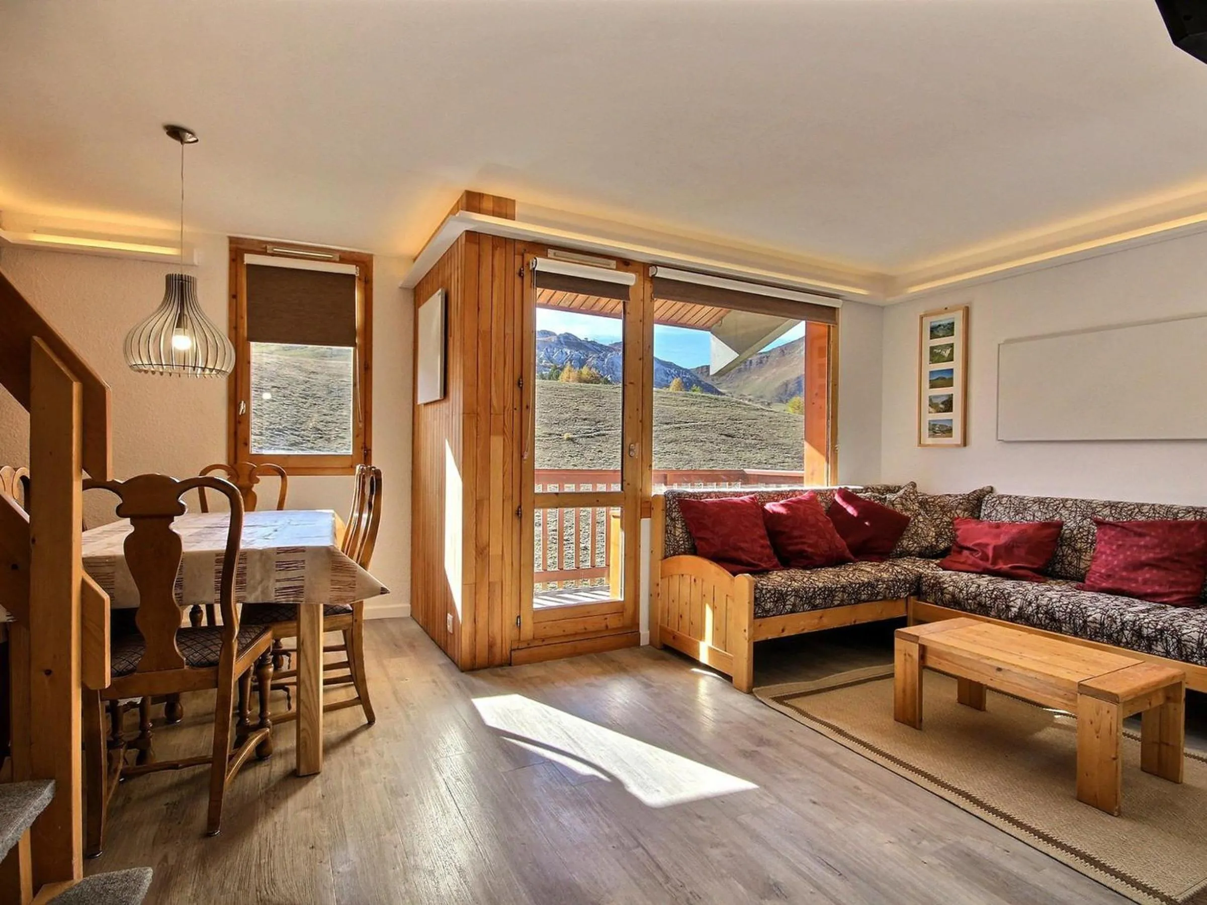 Superbe duplex rénové avec Wi-Fi - 6 pers, 3 Px, ski-in/ski-out - FR-1-455-53