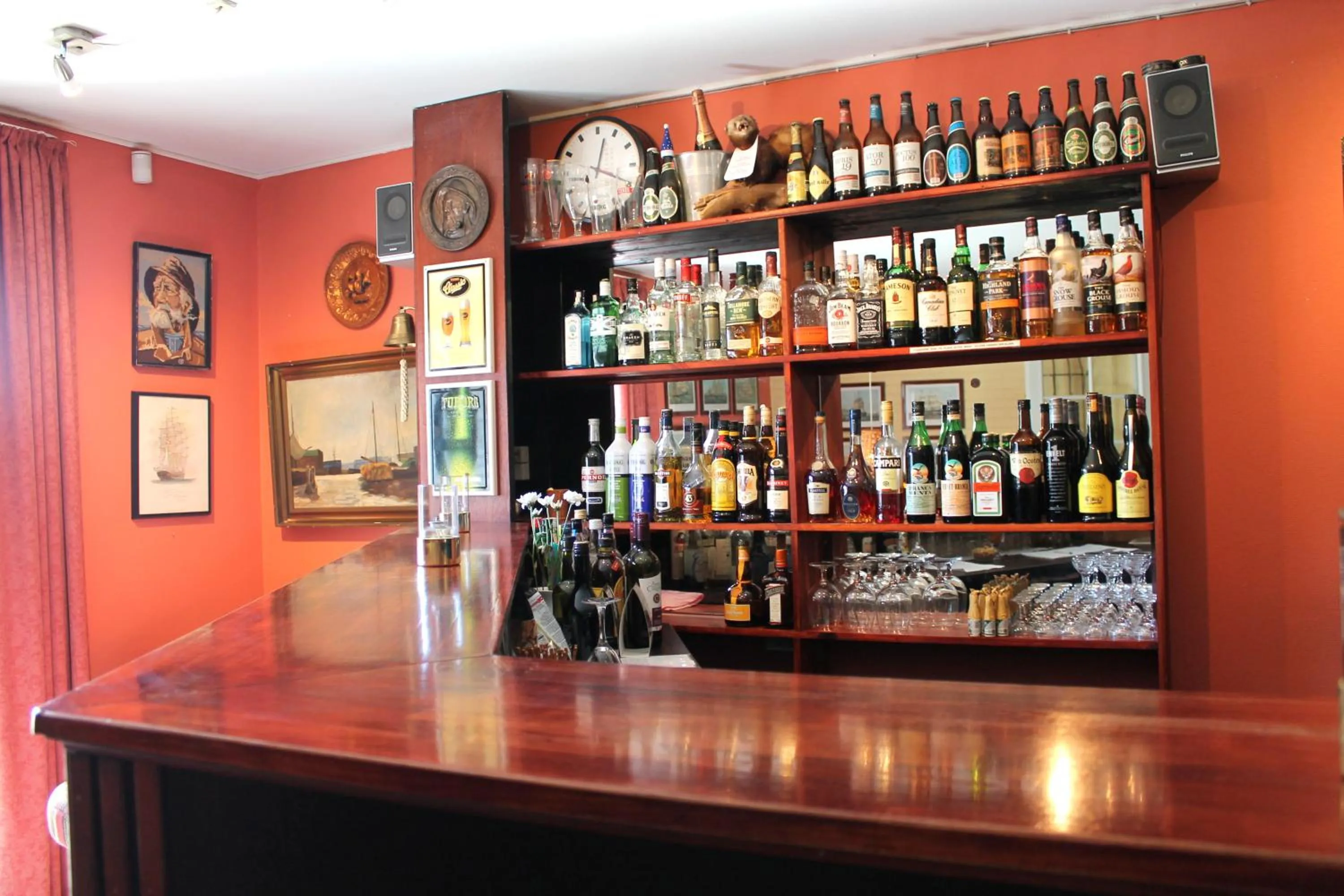 Lounge or bar in Medio Apartments