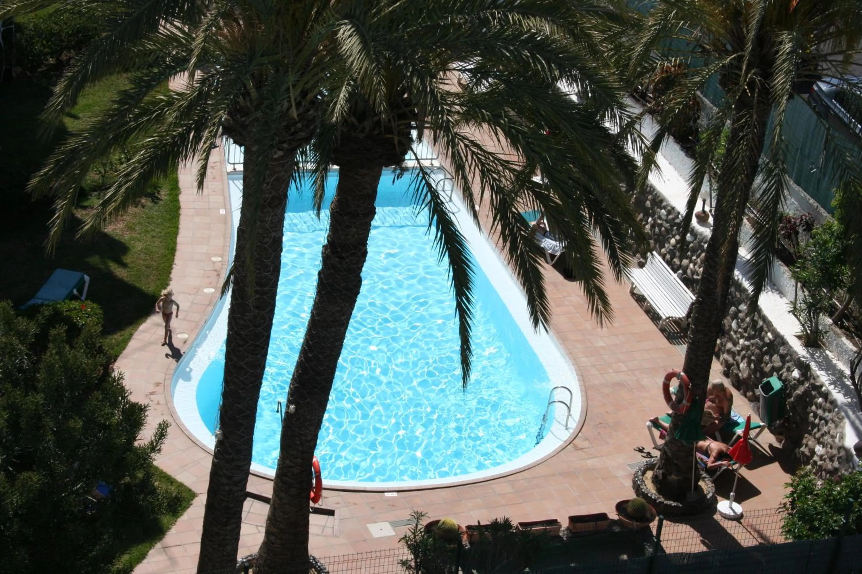 Swimming pool in Apartamentos Maba Playa