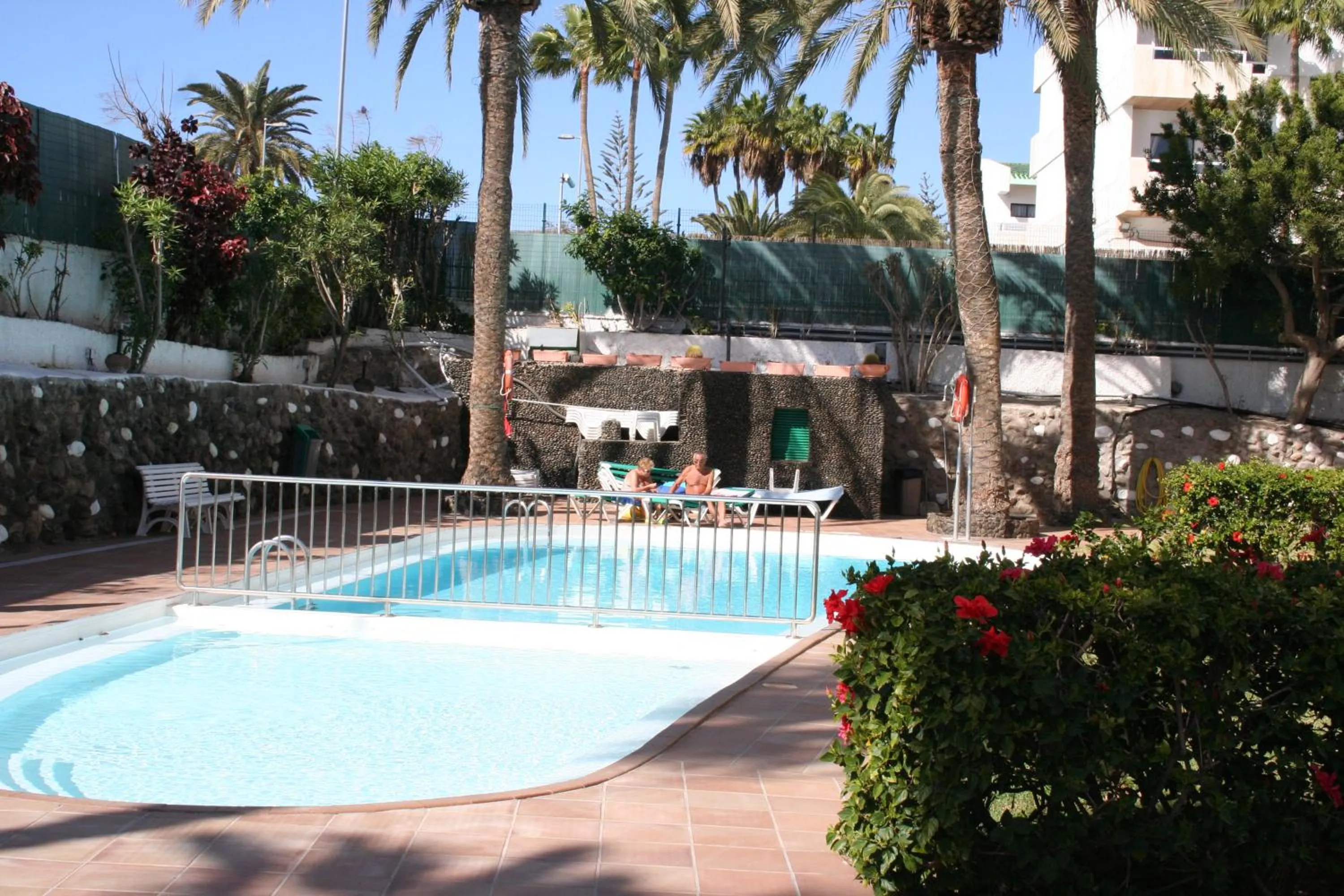 Swimming pool in Apartamentos Maba Playa