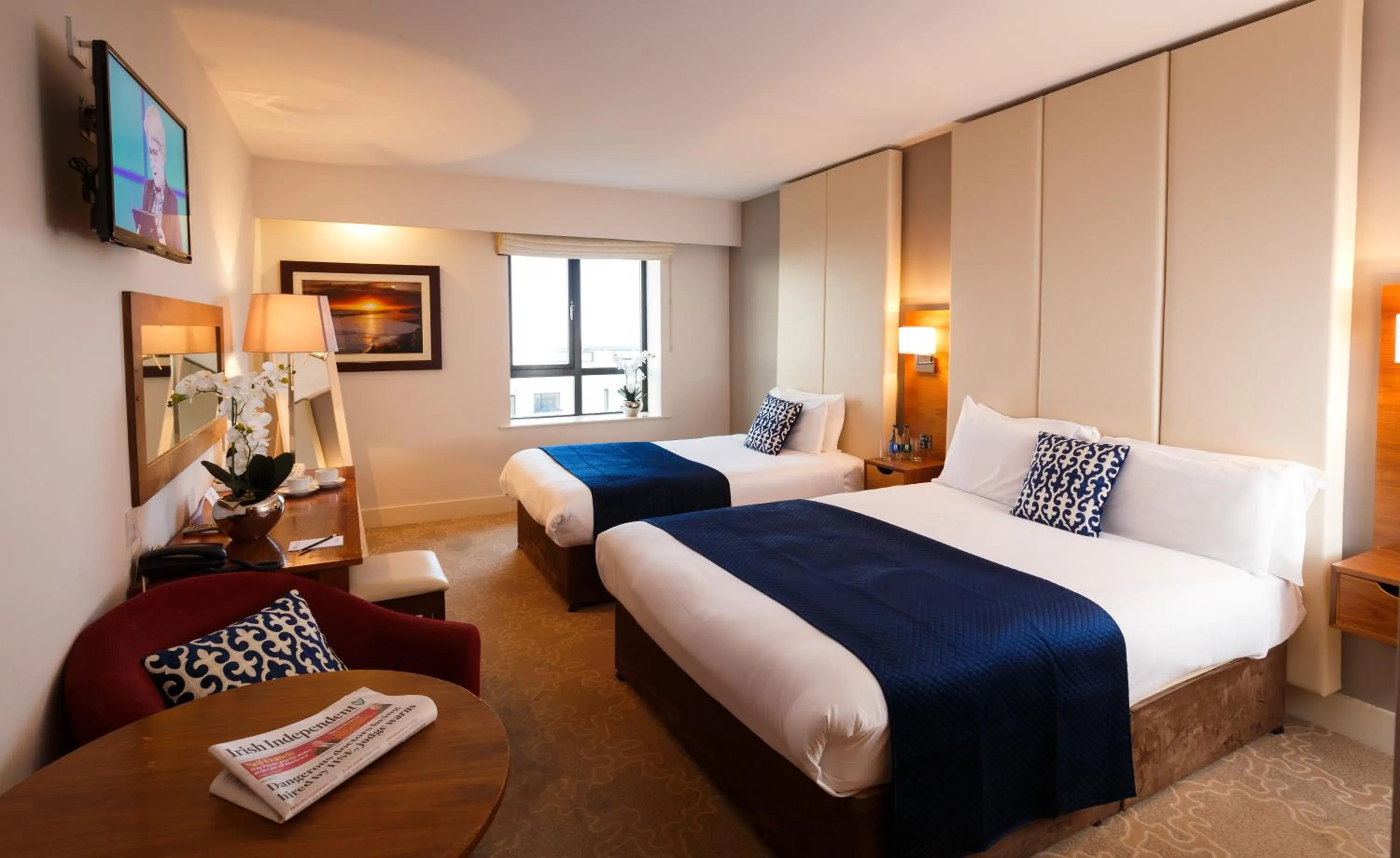 Photo of the whole room, Bed in Ocean Sands Hotel & Spa