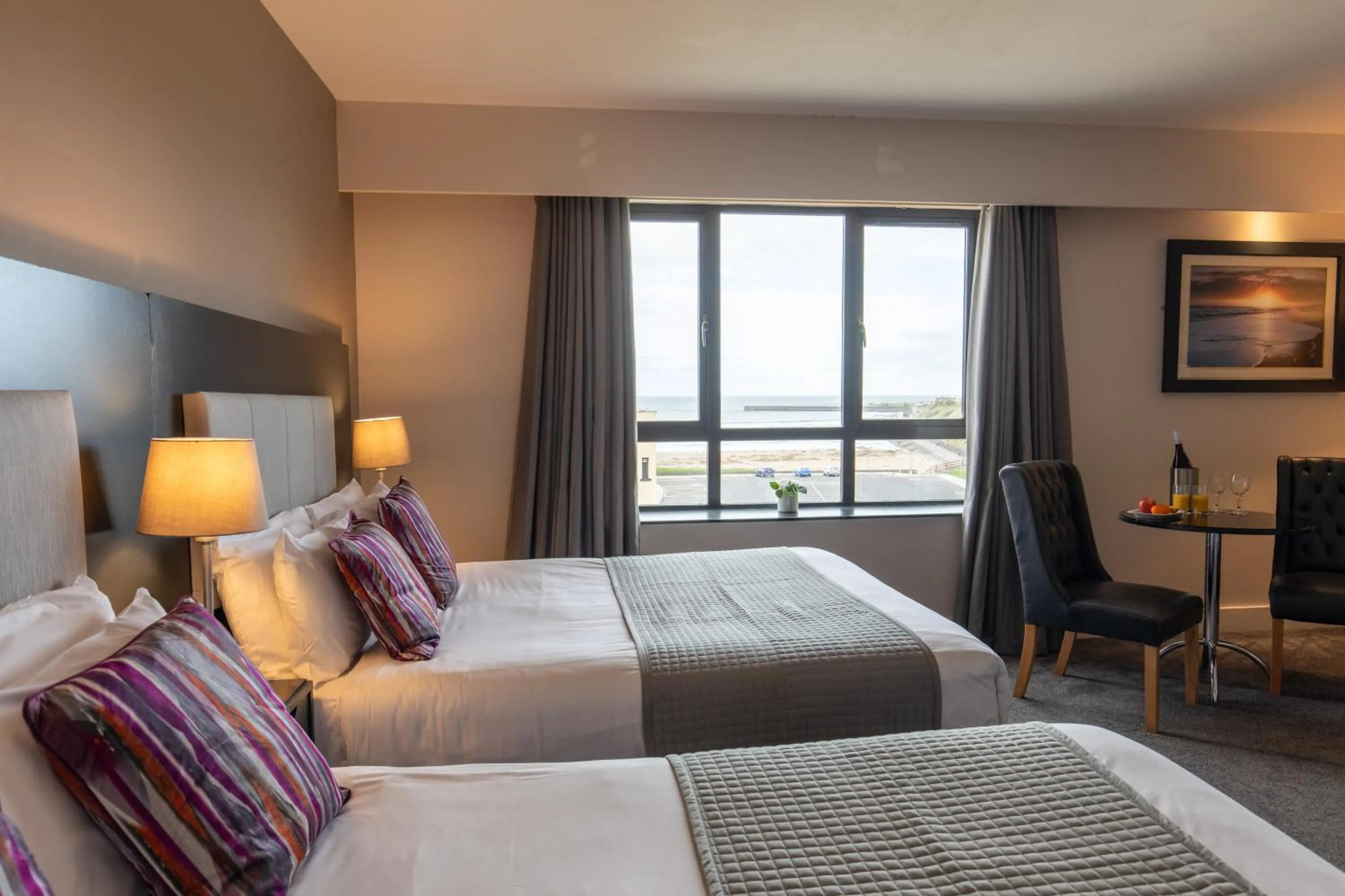 Photo of the whole room, Bed in Ocean Sands Hotel & Spa