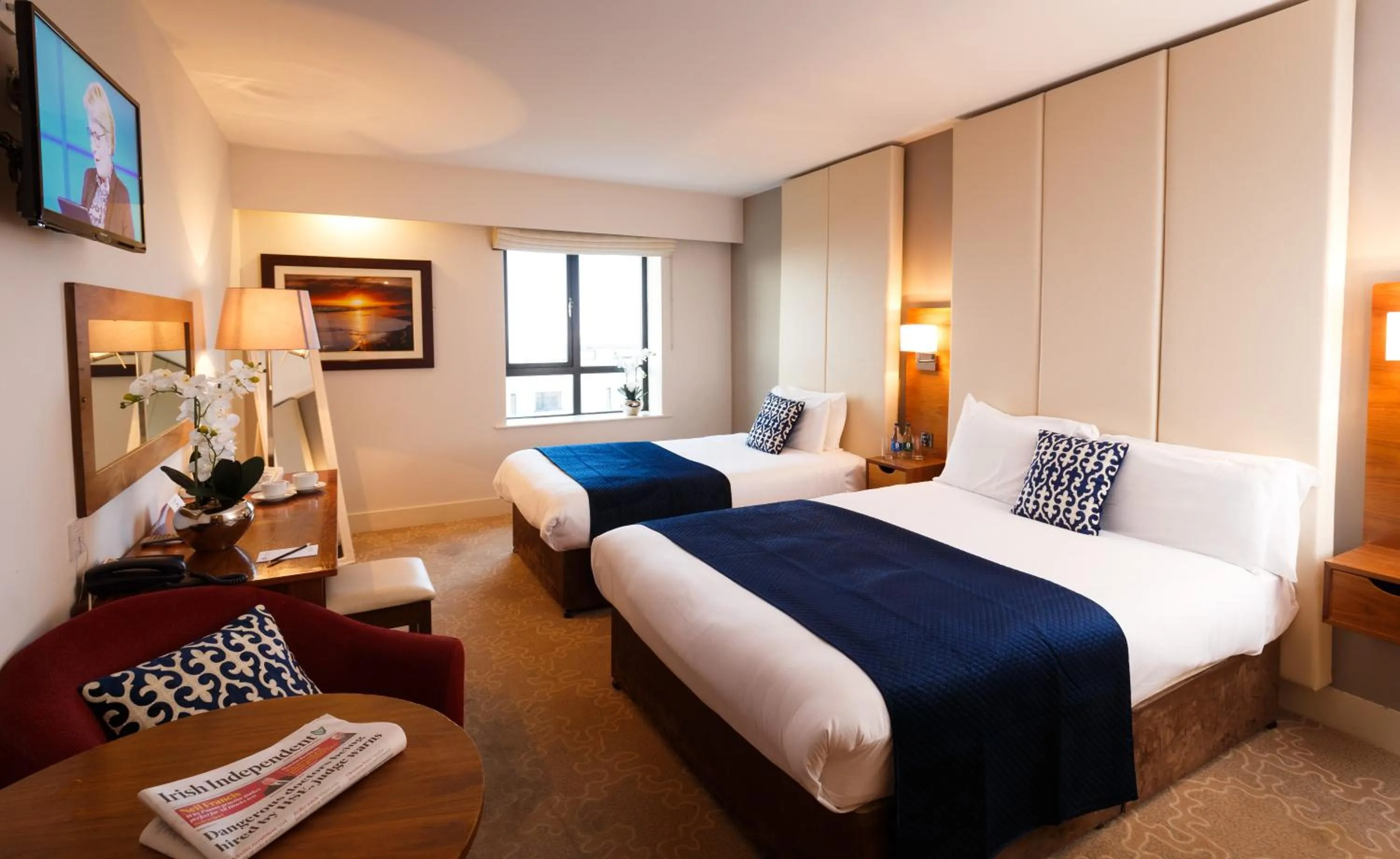 Photo of the whole room, Bed in Ocean Sands Hotel & Spa