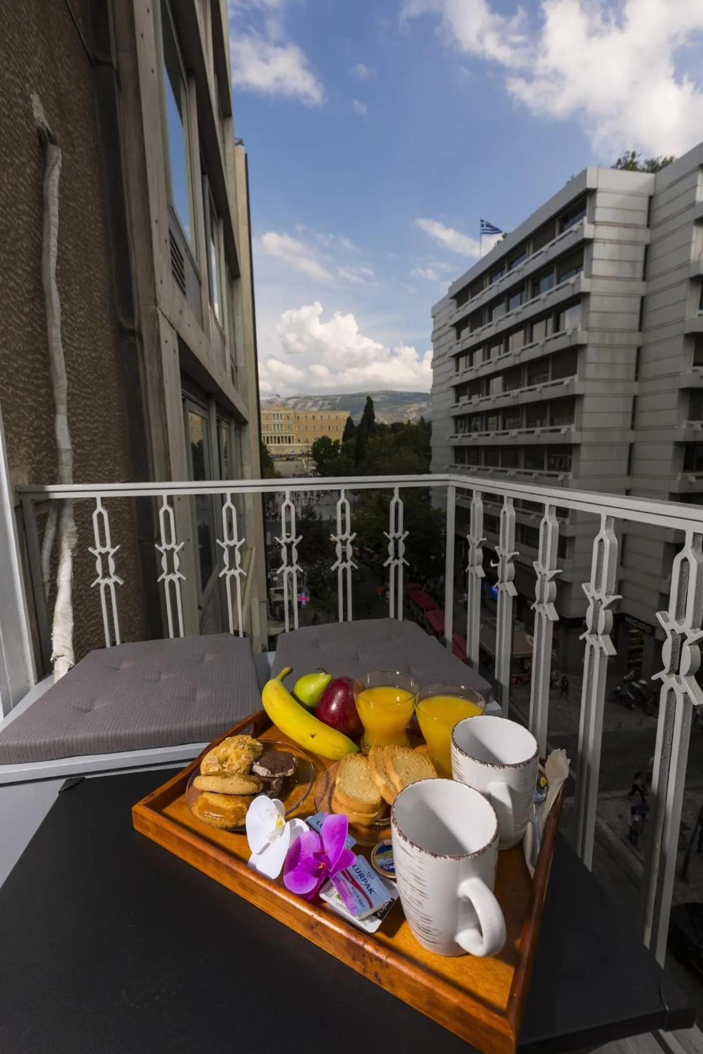 Balcony/Terrace in Syntagma Spotlight Residence