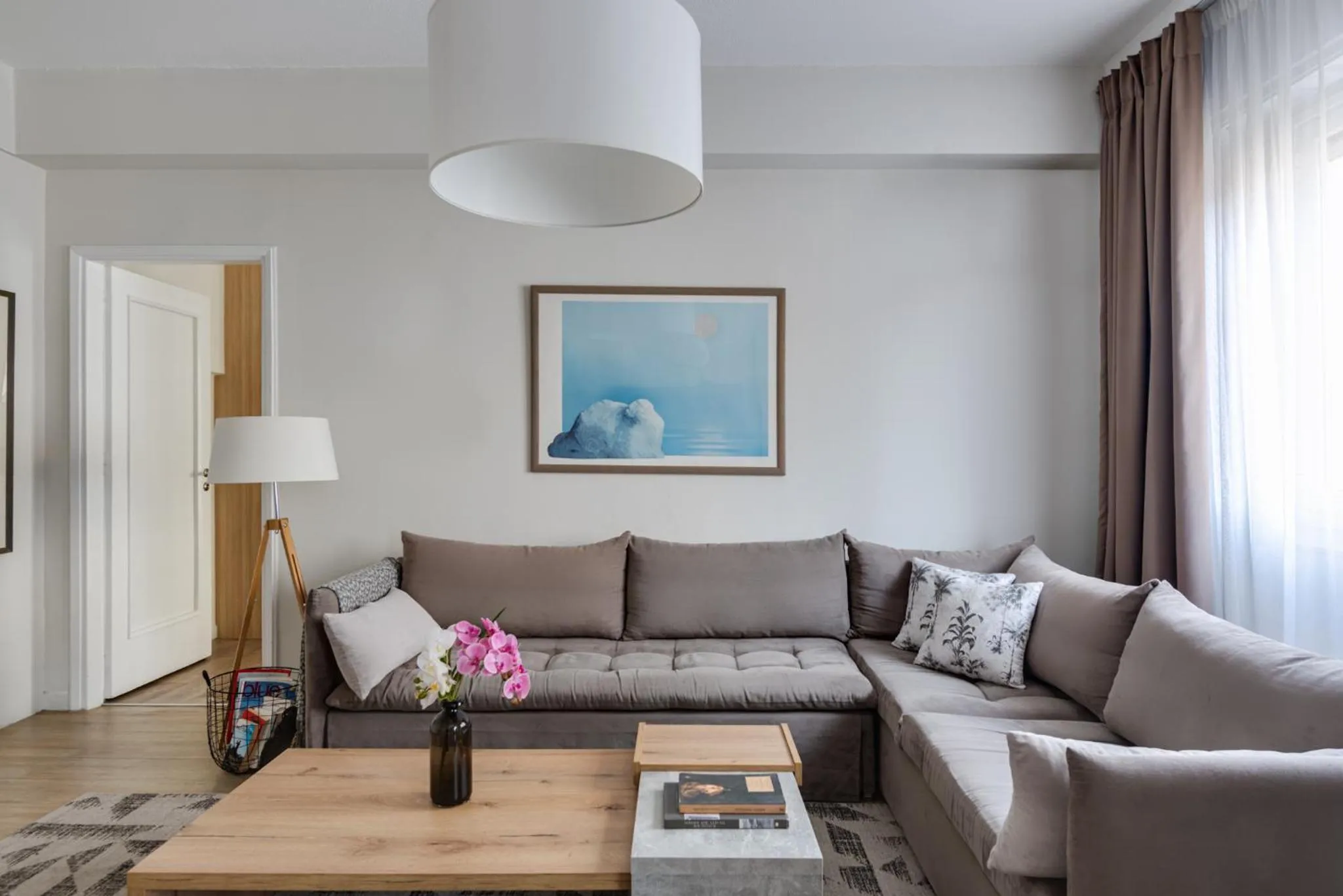 Living room in Syntagma Spotlight Residence