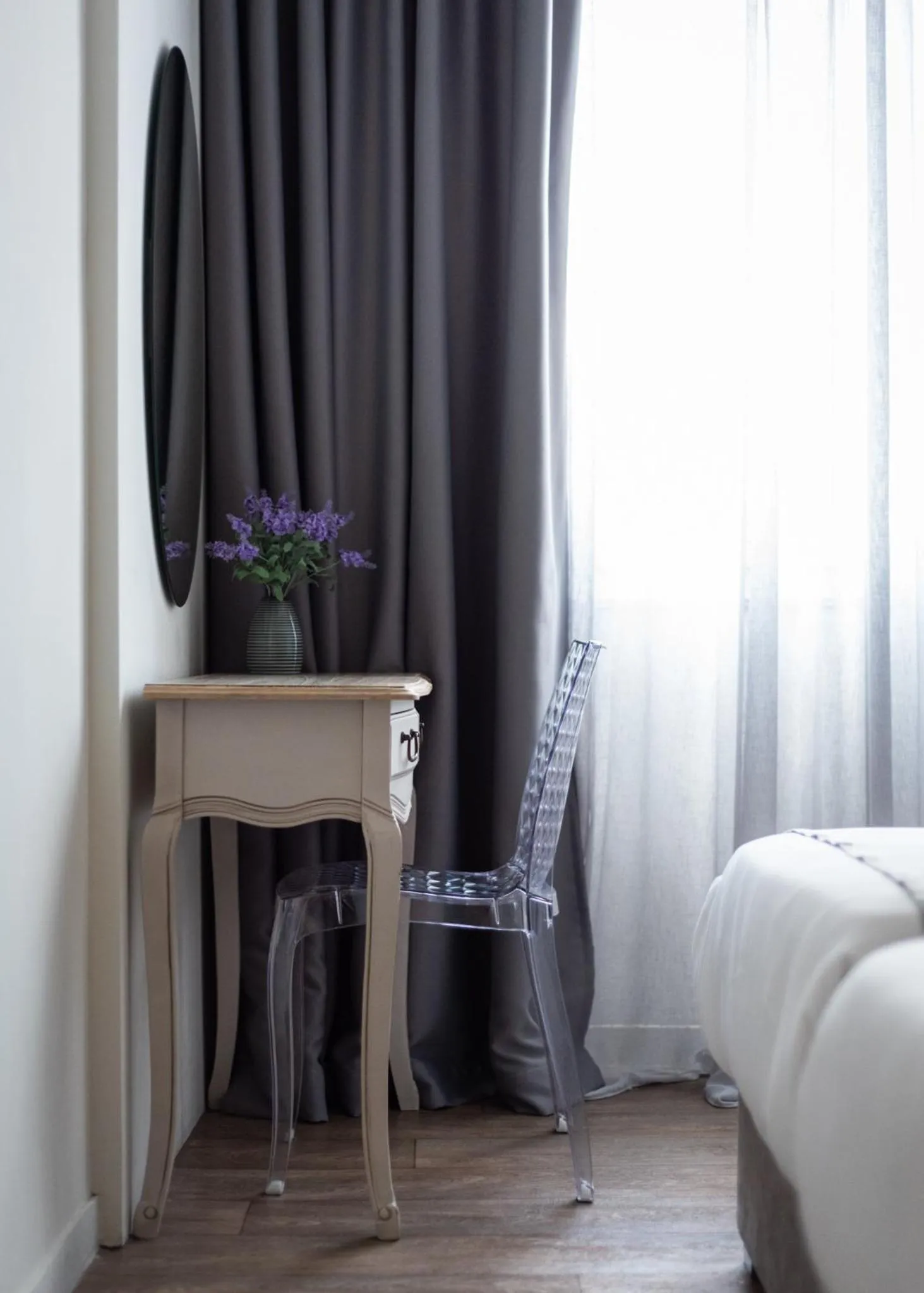 Decorative detail, Bed in Syntagma Spotlight Residence