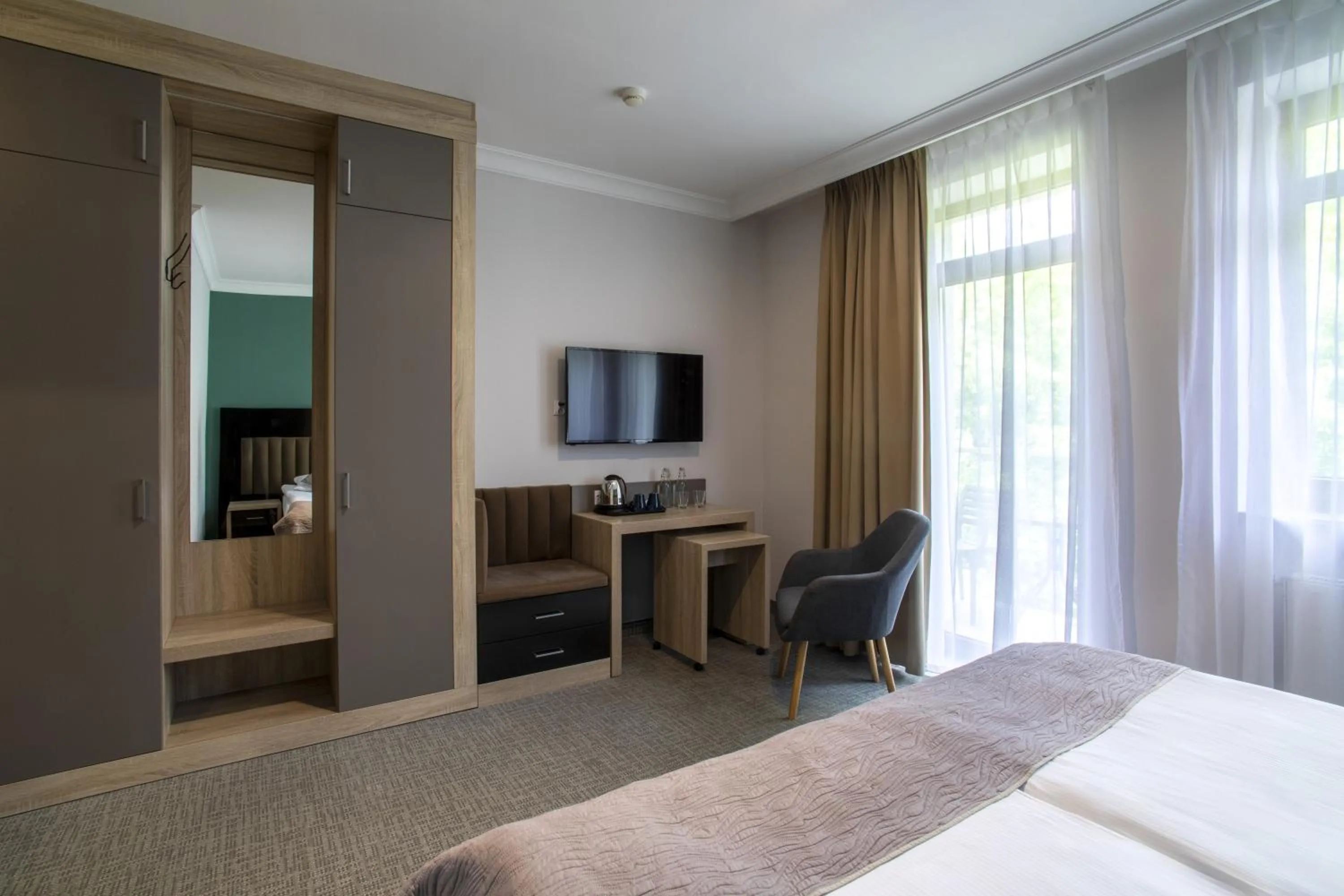 Bed in Akacja Medical Resort